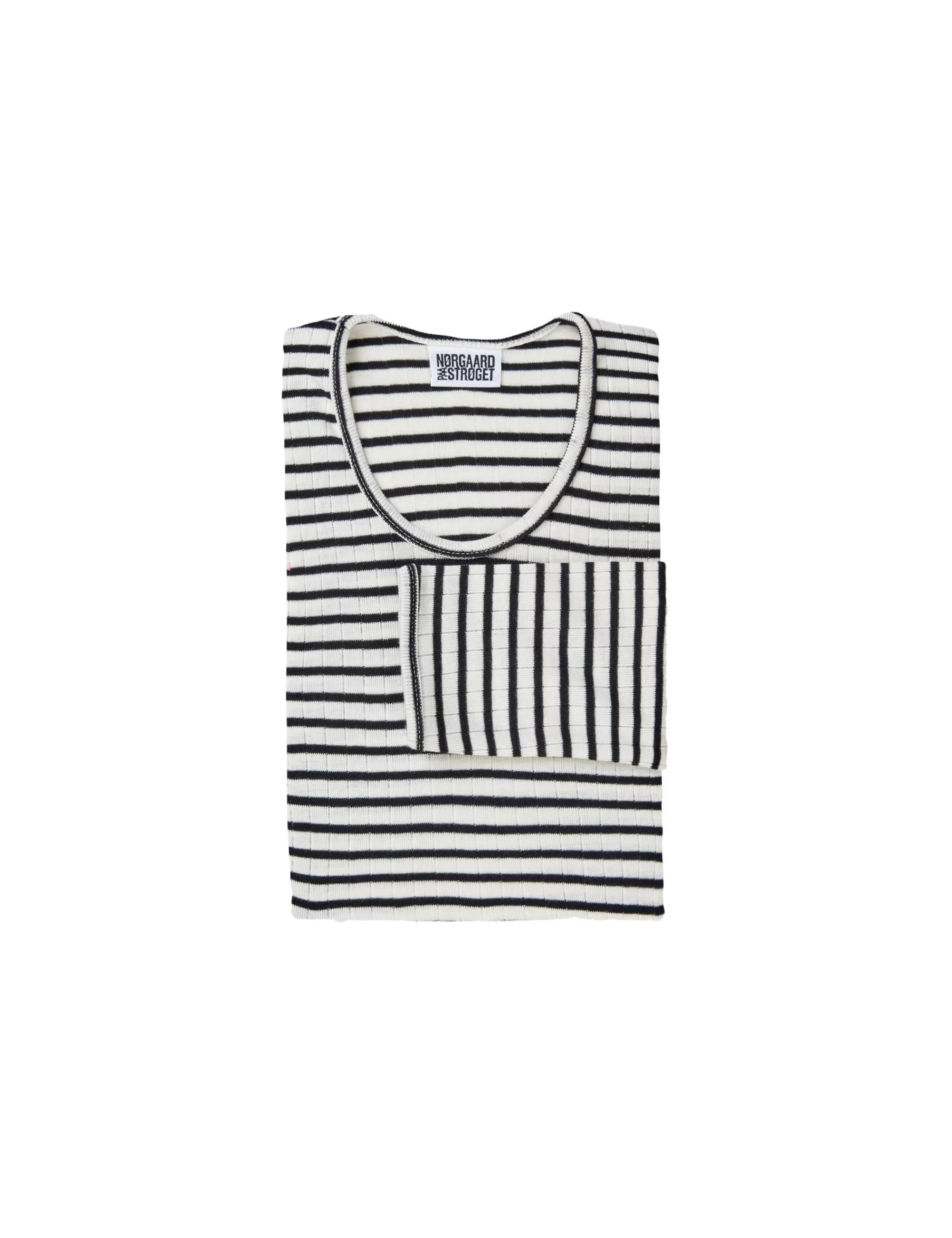 MADS NØRGAARD 101 Kids NPS Stripes Ecru/Black Shop