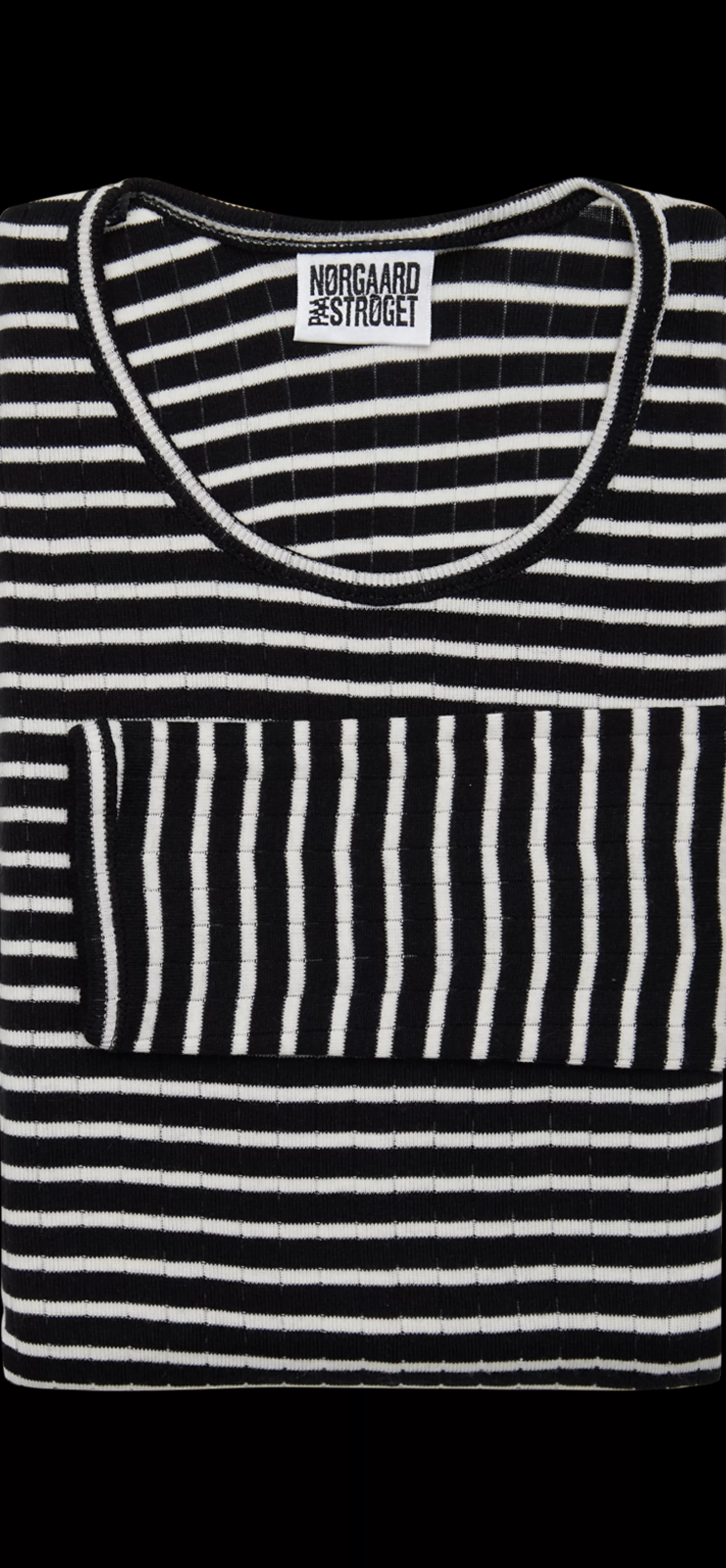 MADS NØRGAARD 101 Kids NPS Stripes Black/Ecru Shop