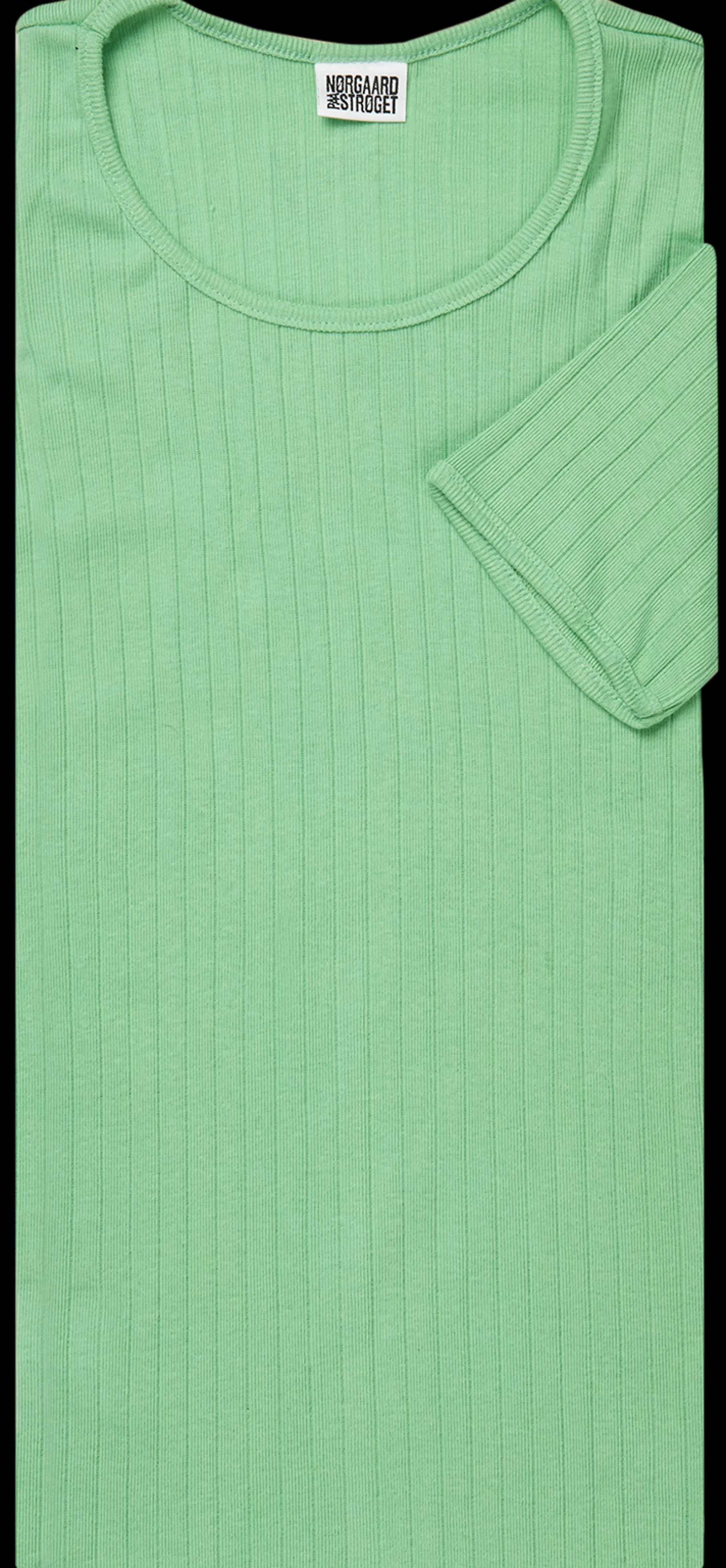 MADS NØRGAARD 101 Short Sleeve Solid Colour Mint Green Online