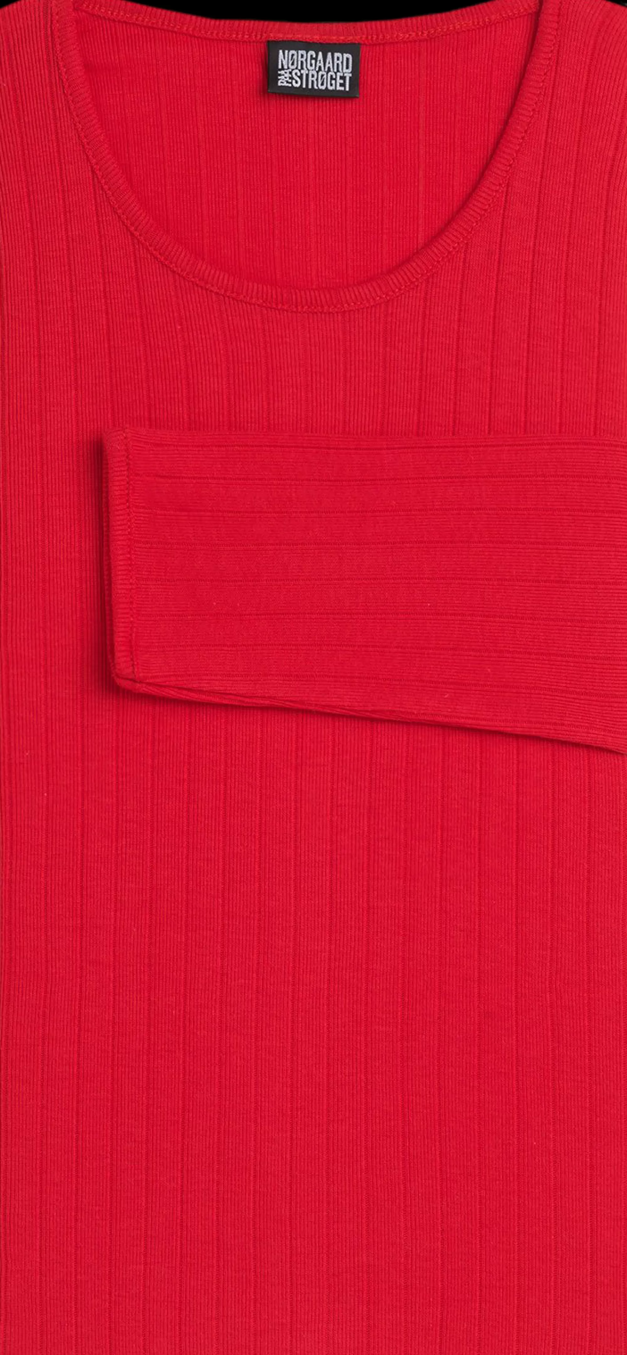 MADS NØRGAARD 101 Solid Colour Red Outlet