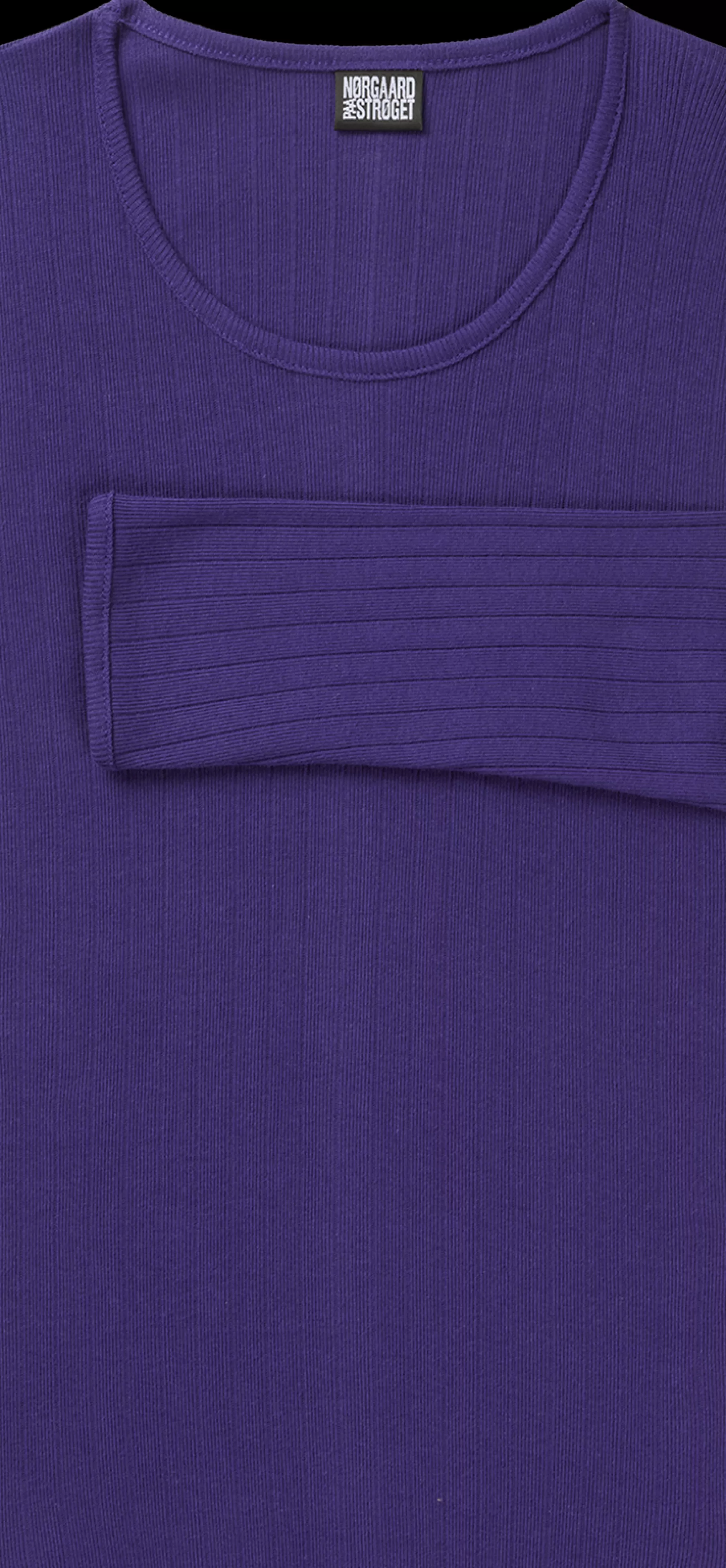 MADS NØRGAARD 101 Solid Colour Dark Purple Flash Sale