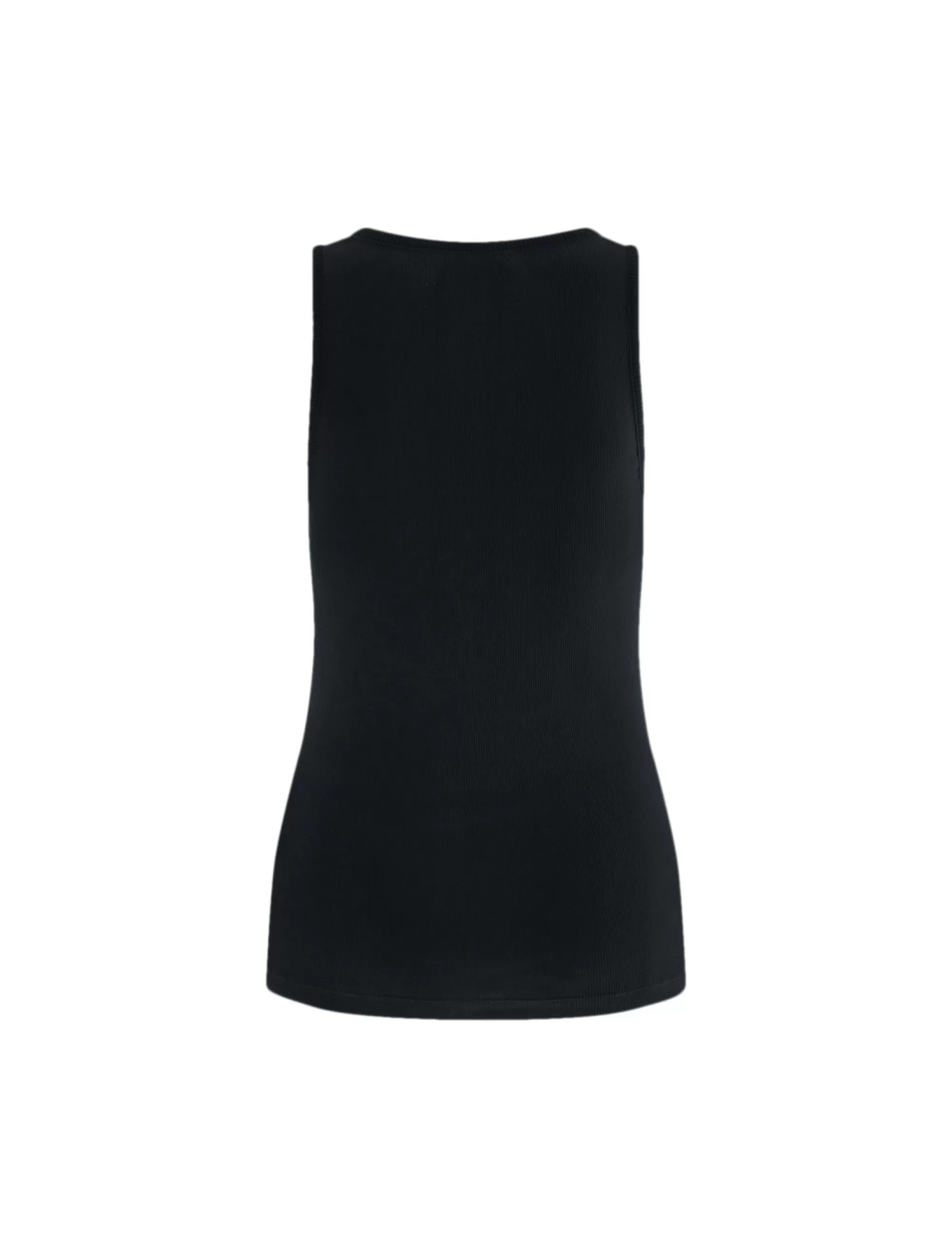 MADS NØRGAARD 2x2 Cotton Amour Tank Top Black Online