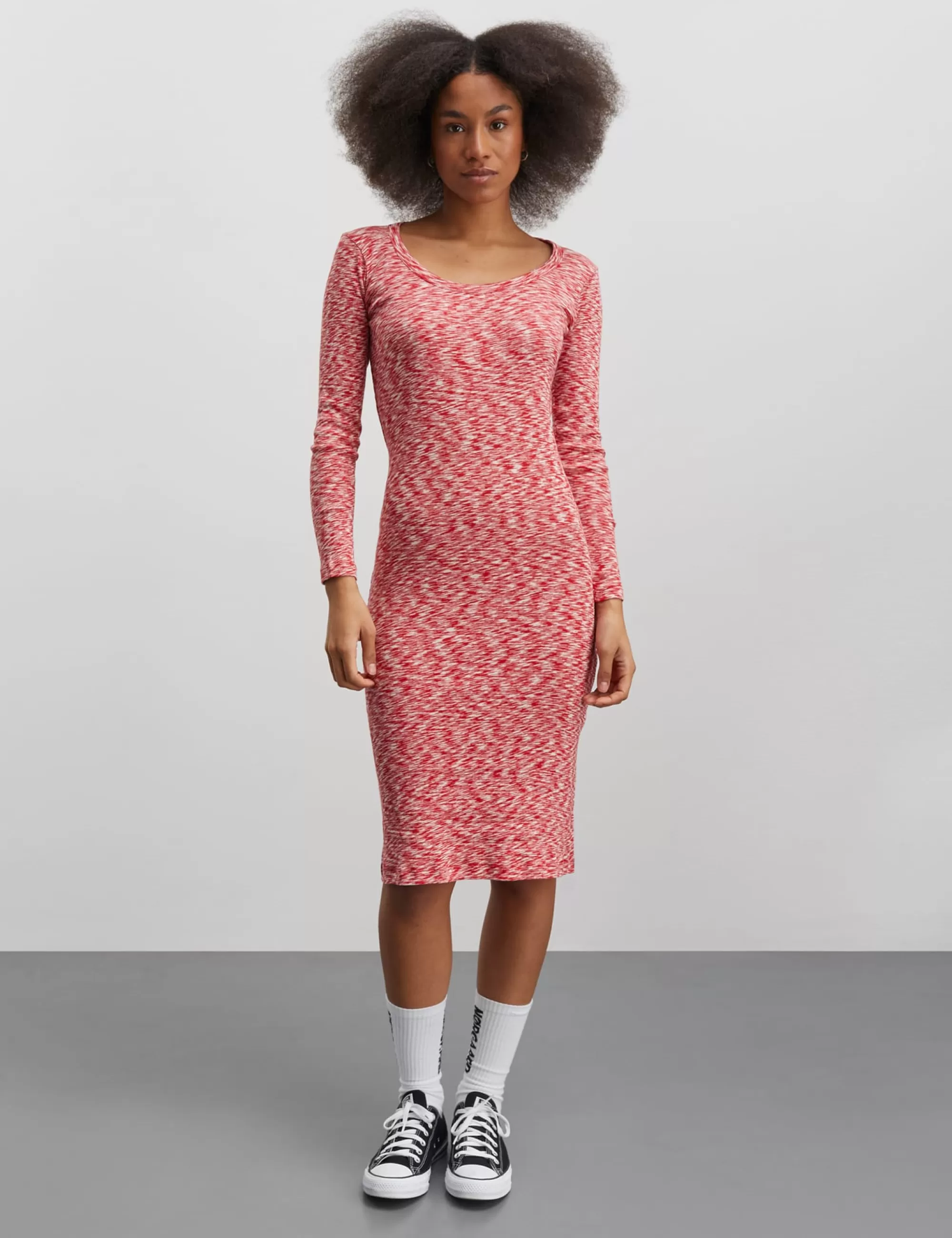 MADS NØRGAARD 2x2 Cotton Space Bubi Dress Multi Red Shop