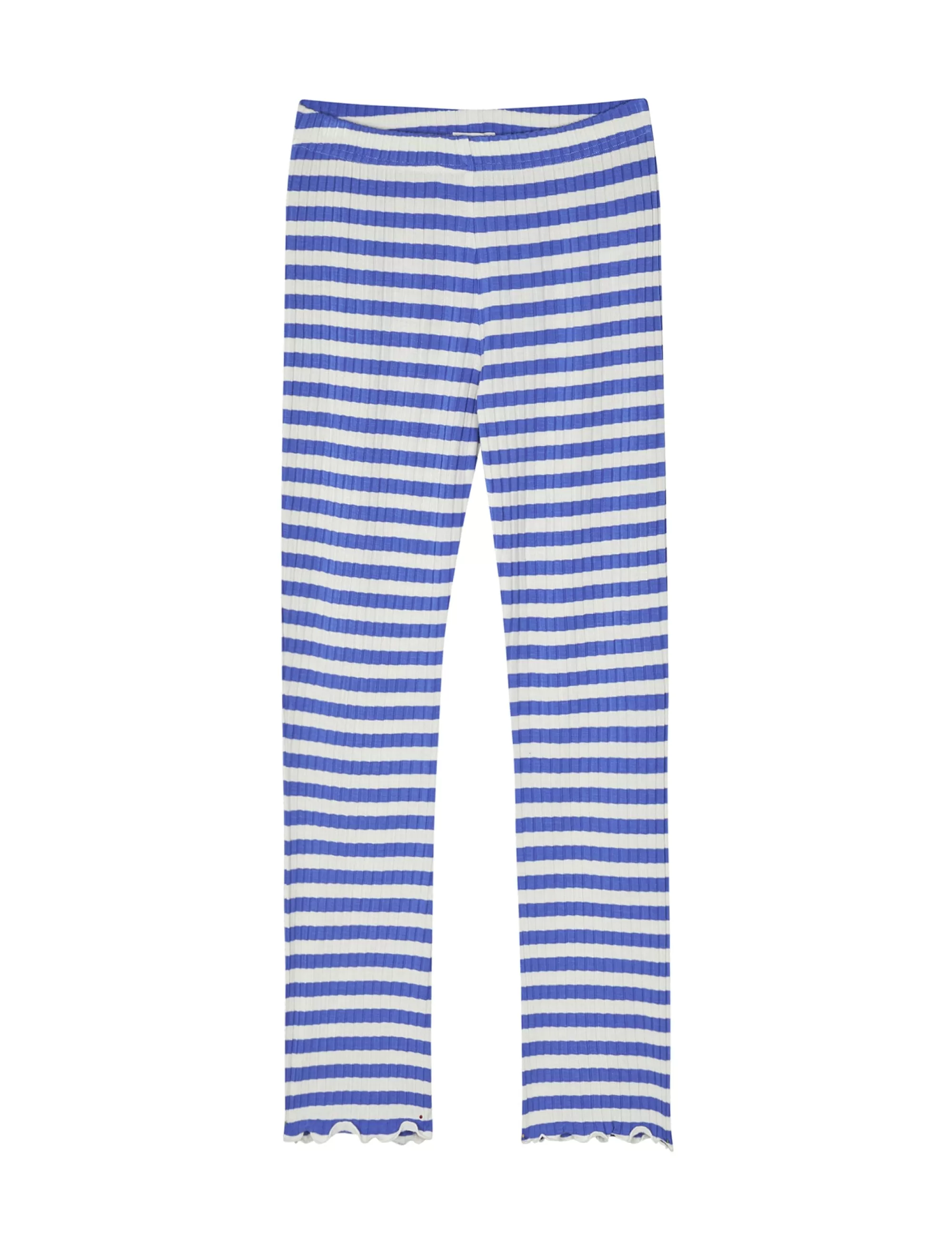 MADS NØRGAARD 5x5 Classic Stripe Lala Leggings Amparo Blue/ Vanilla Ice Outlet