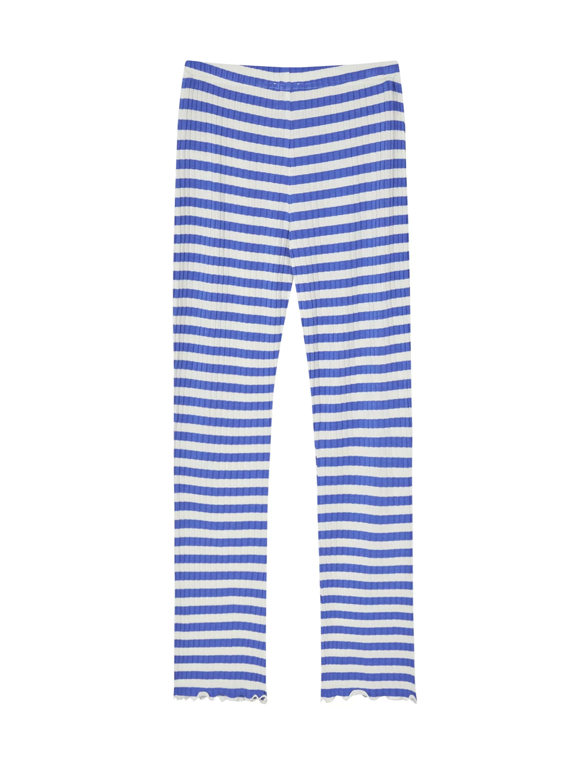 MADS NØRGAARD 5x5 Classic Stripe Lala Leggings Amparo Blue/ Vanilla Ice Outlet