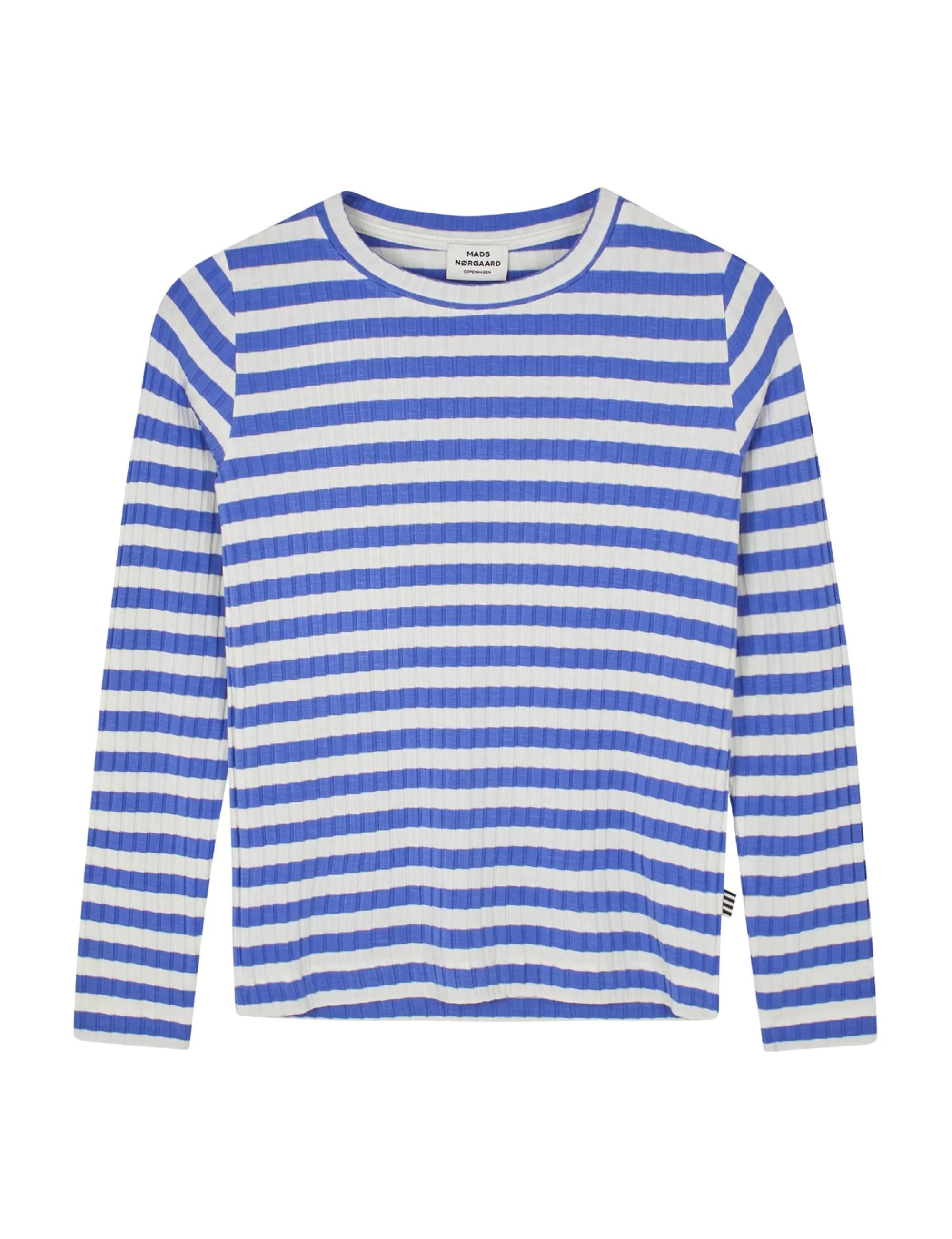 MADS NØRGAARD 5x5 Classic Stripe Talika Top Amparo Blue/ Vanilla Ice Discount