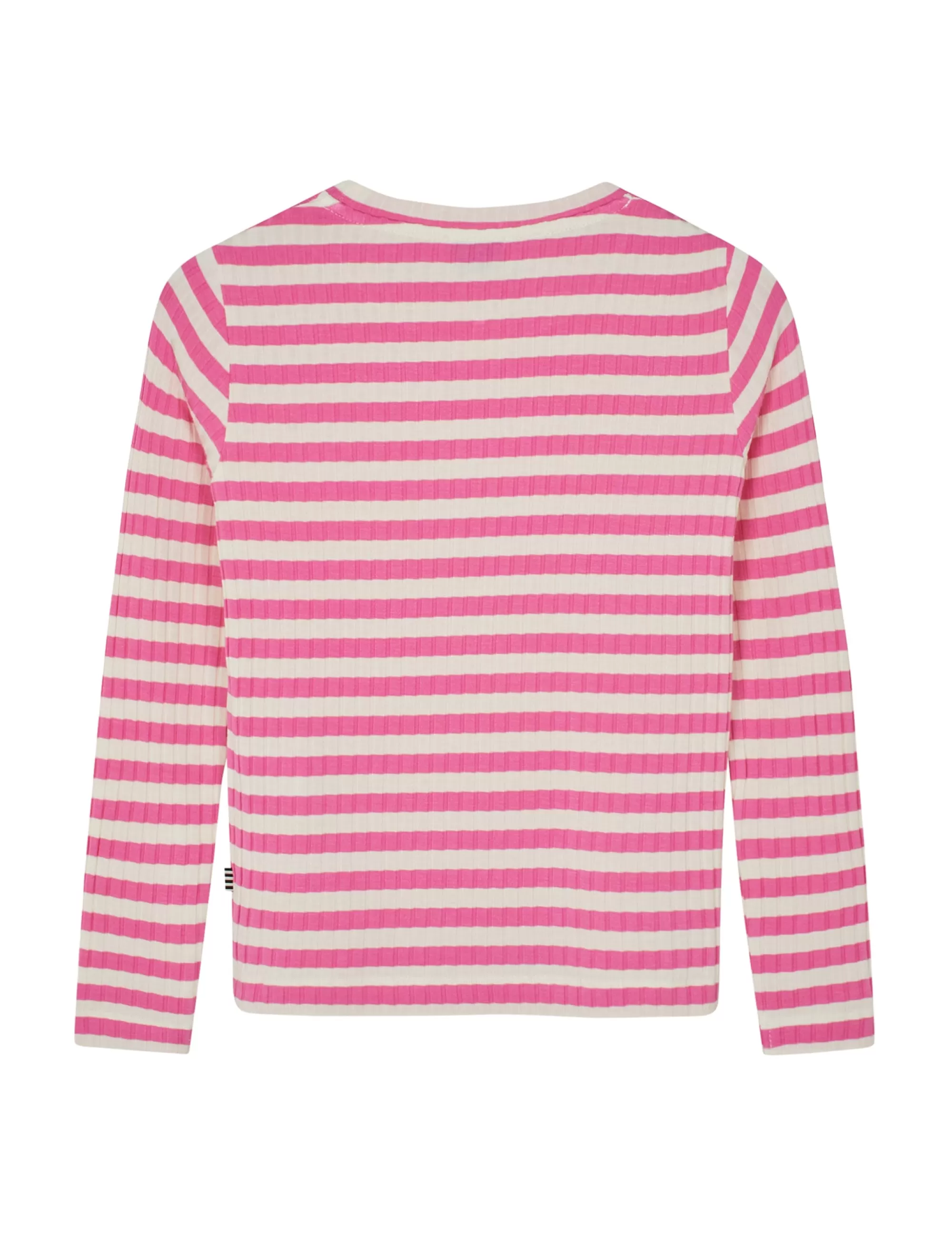 MADS NØRGAARD 5x5 Classic Stripe Talika Top Carmine Rose/ Vanilla Ice Discount