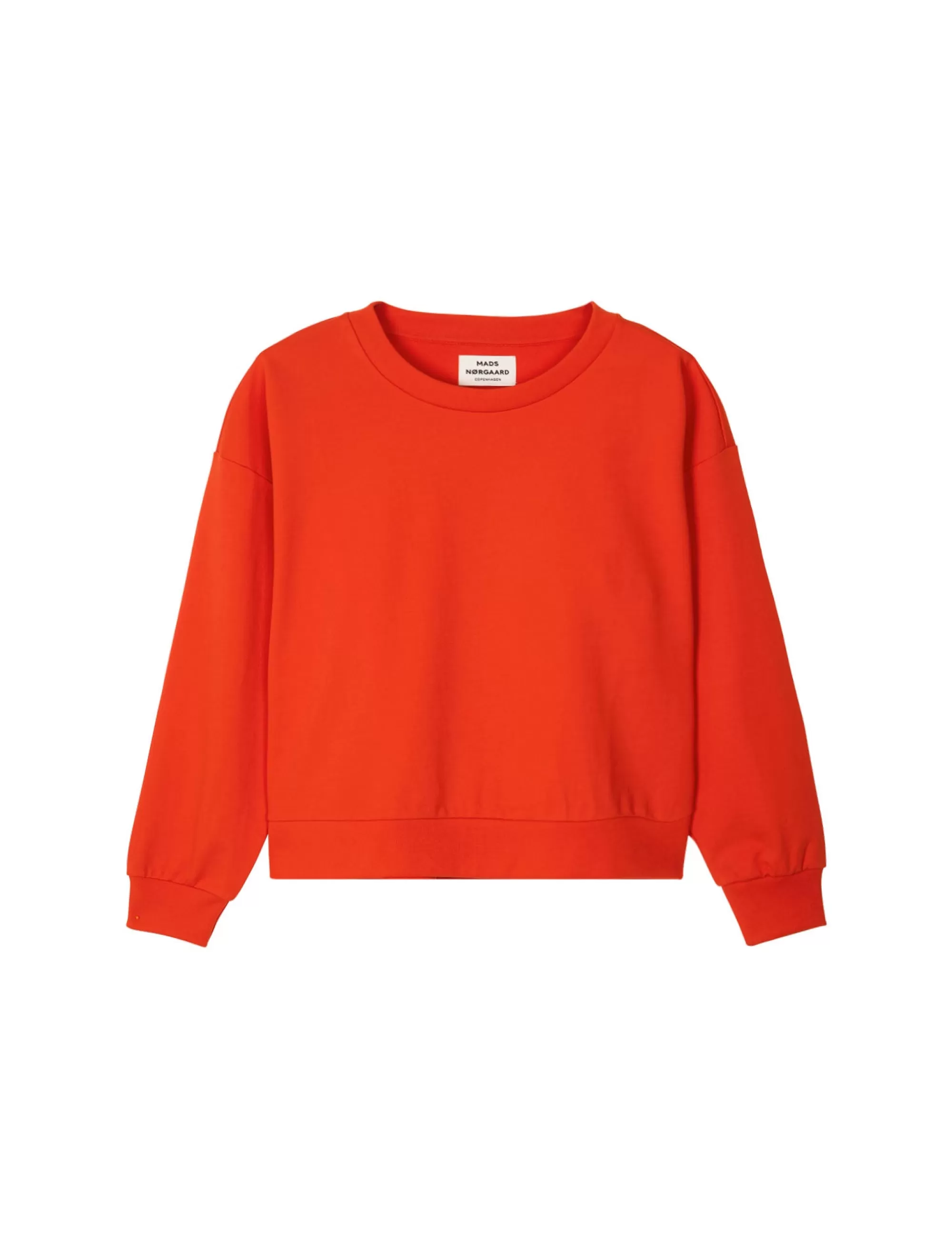 MADS NØRGAARD Airy Sweat Denver Sweatshirt Cherry Tomato Store