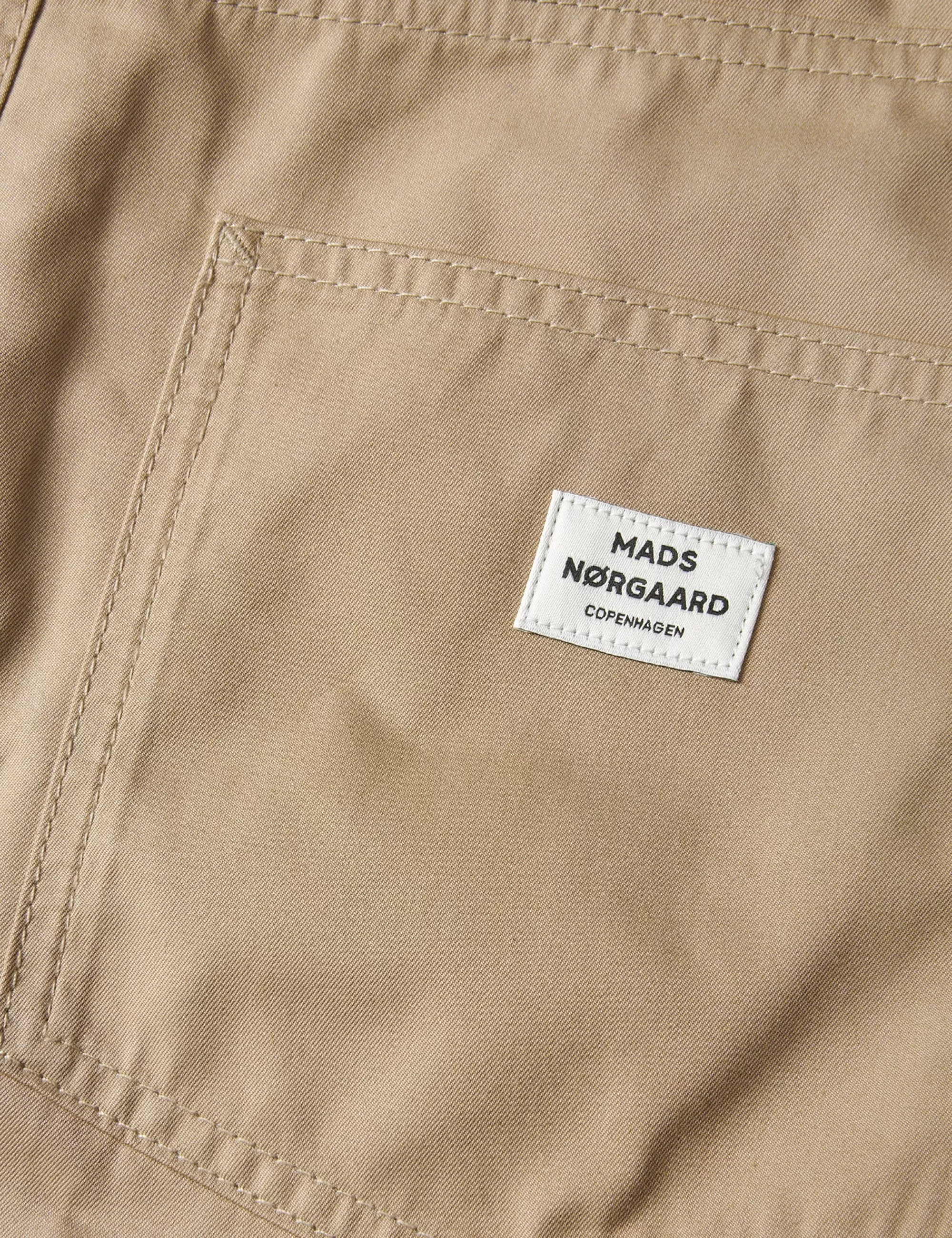 MADS NØRGAARD Alto Twill Betty Skirt Tiger's Eye Store