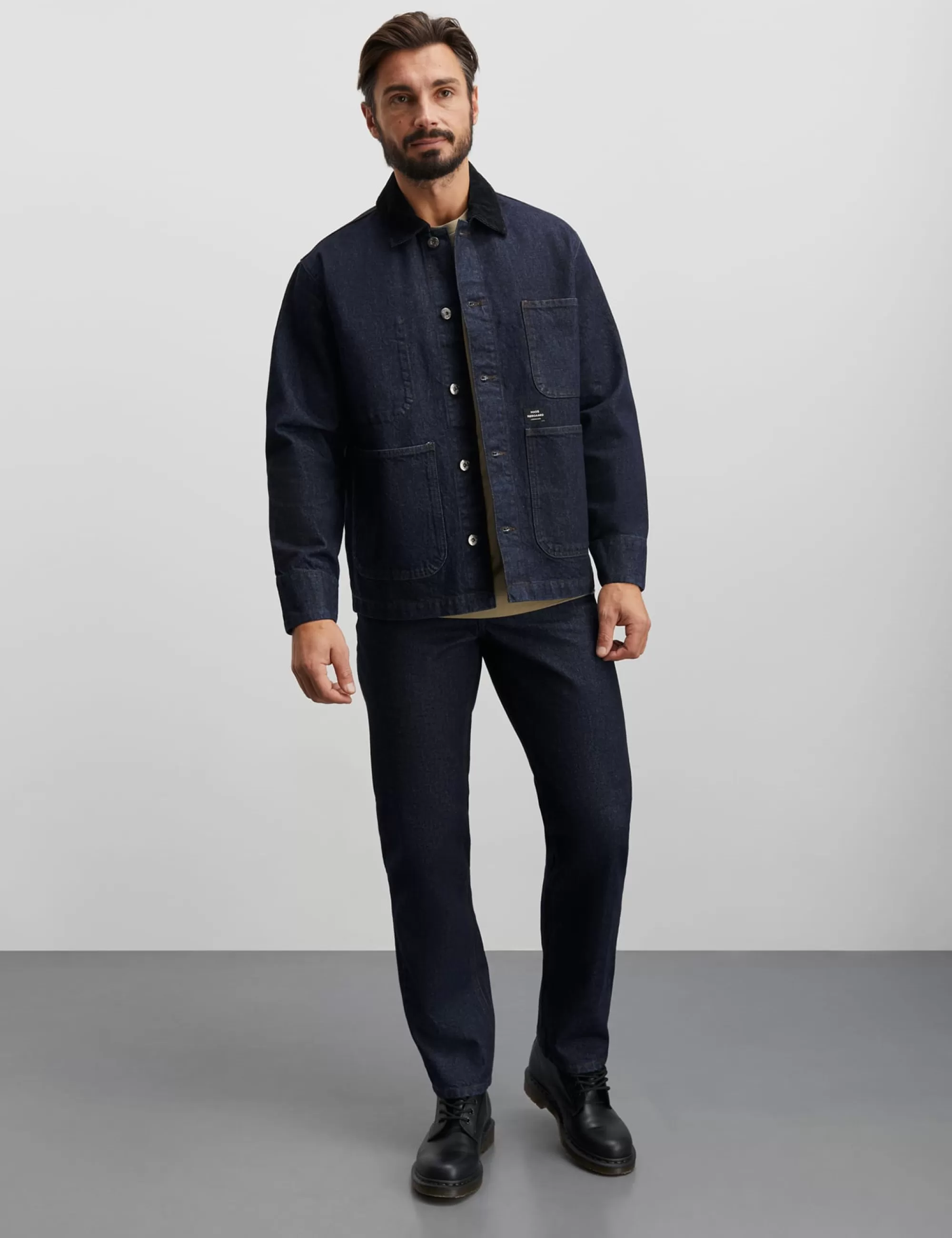 MADS NØRGAARD Arizona Denim Chore Jacket Rinse Sale