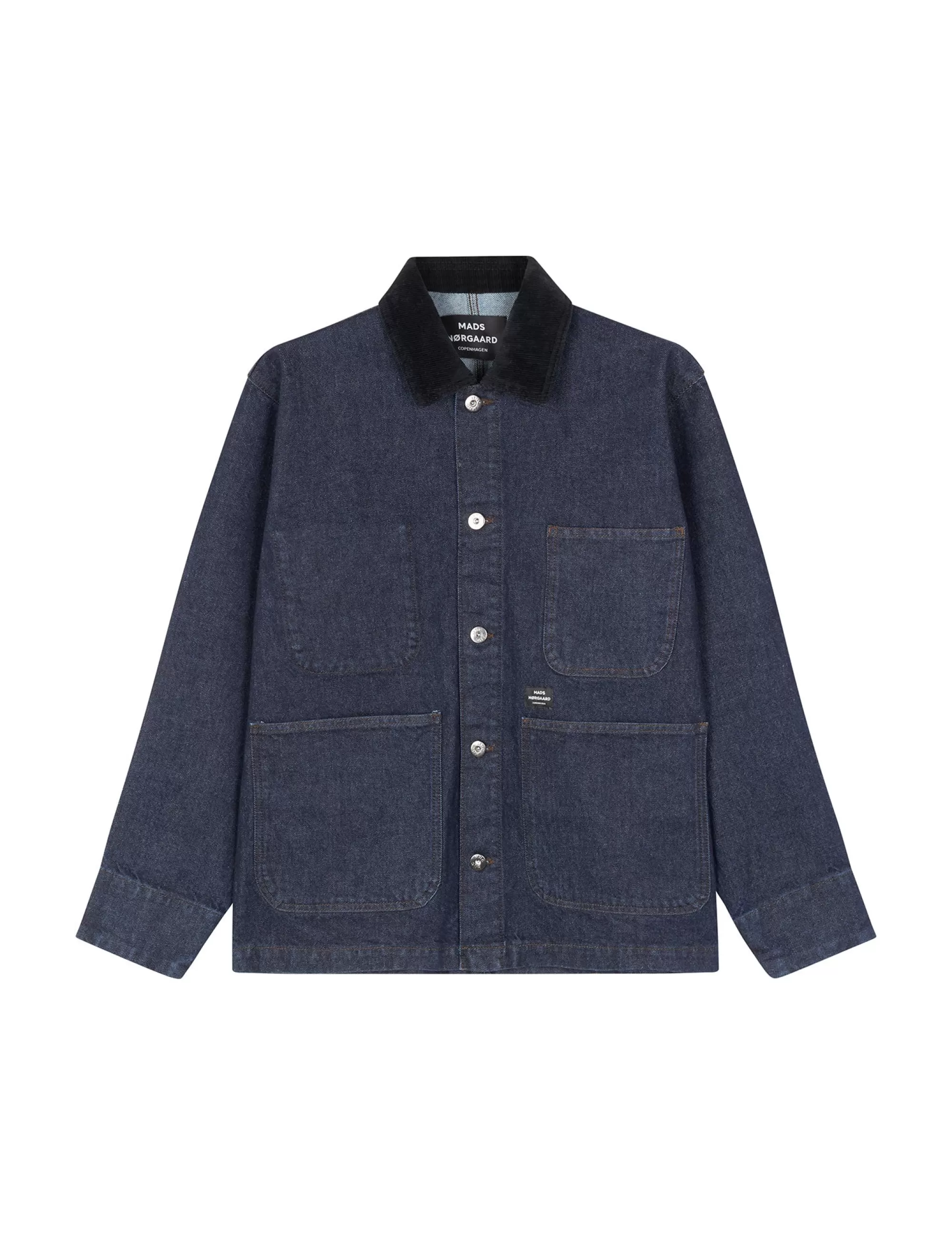 MADS NØRGAARD Arizona Denim Chore Jacket Rinse Sale