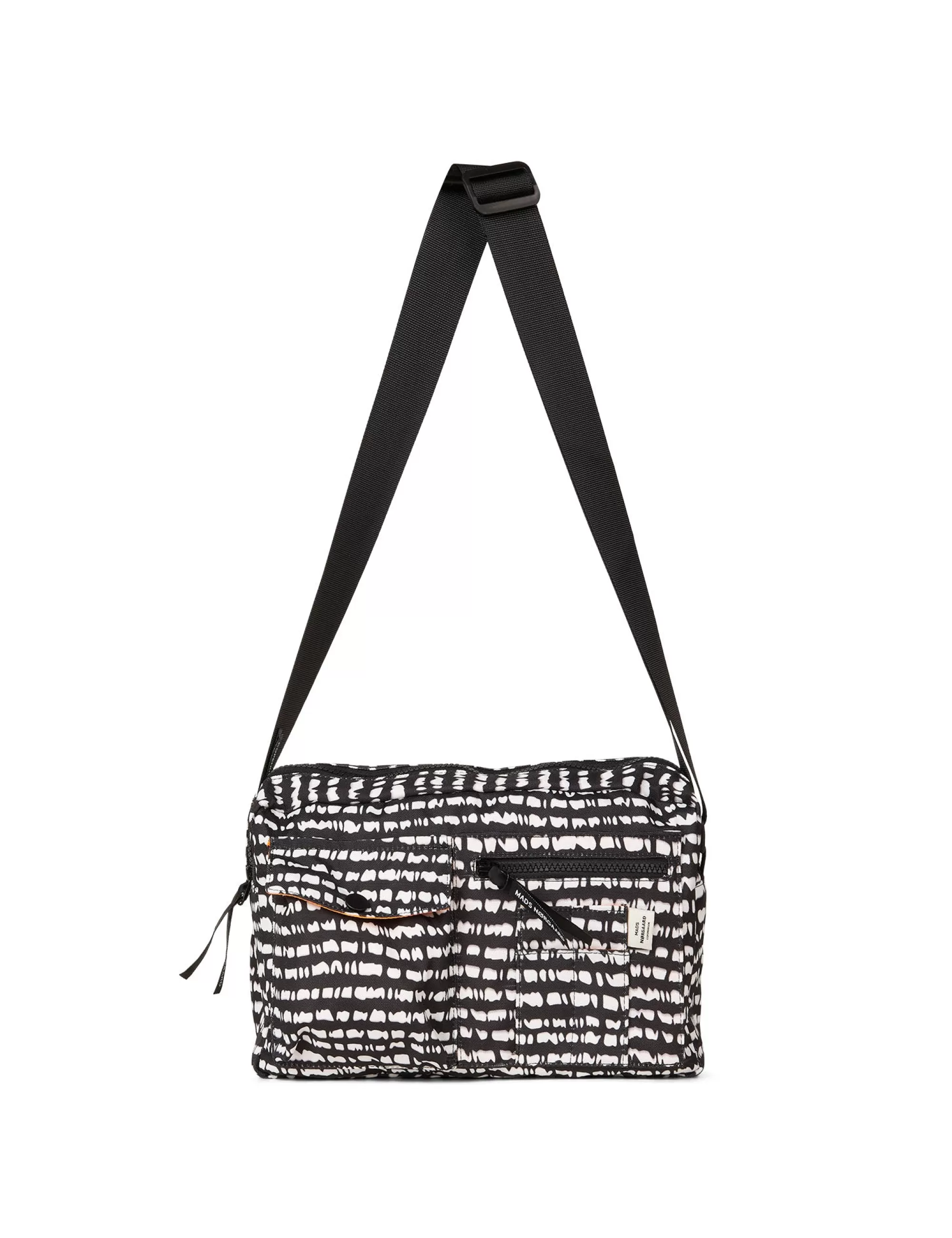 MADS NØRGAARD Bel One Art Cappa Bag Scribble Black/Arctic Wolf AOP Best Sale