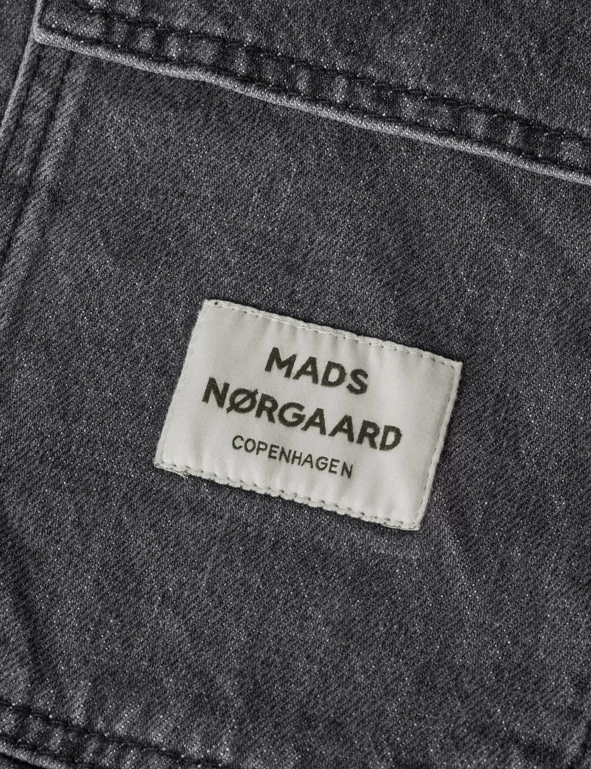 MADS NØRGAARD Denim Johnny Jacket Black Store