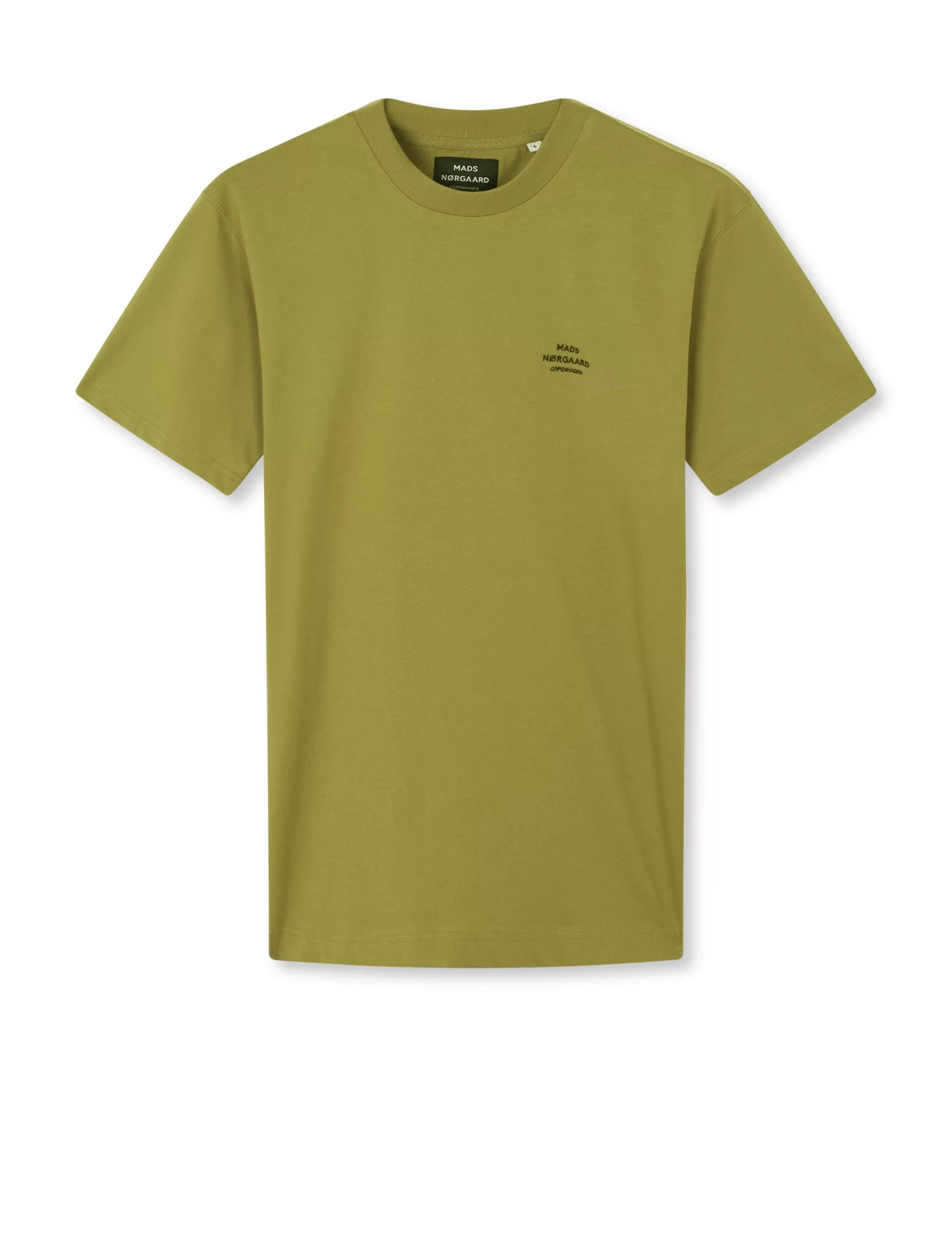 MADS NØRGAARD Cotton Jersey Frode Emb Logo Tee Willow Store