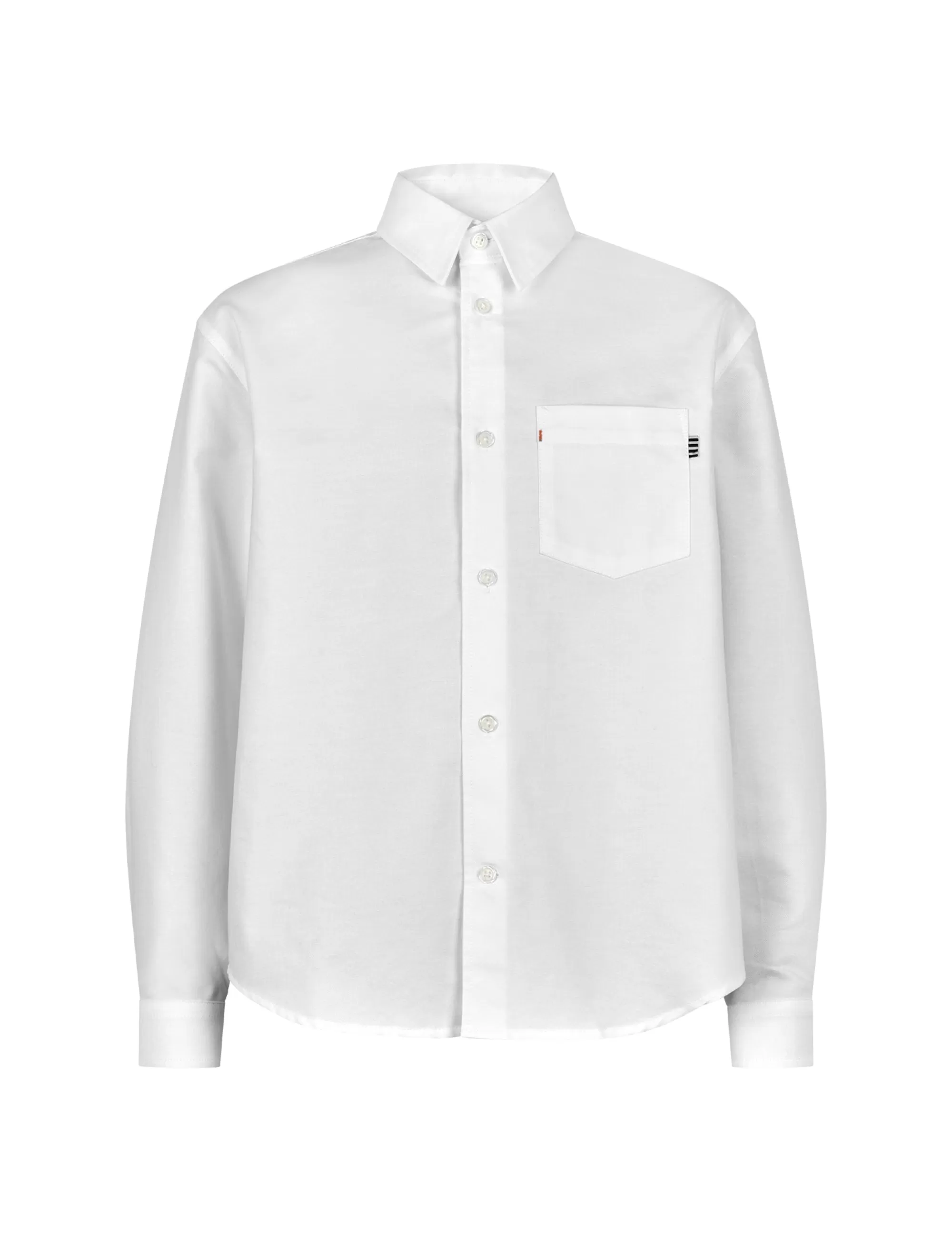 MADS NØRGAARD Cotton Oxford Svano Shirt White Fashion