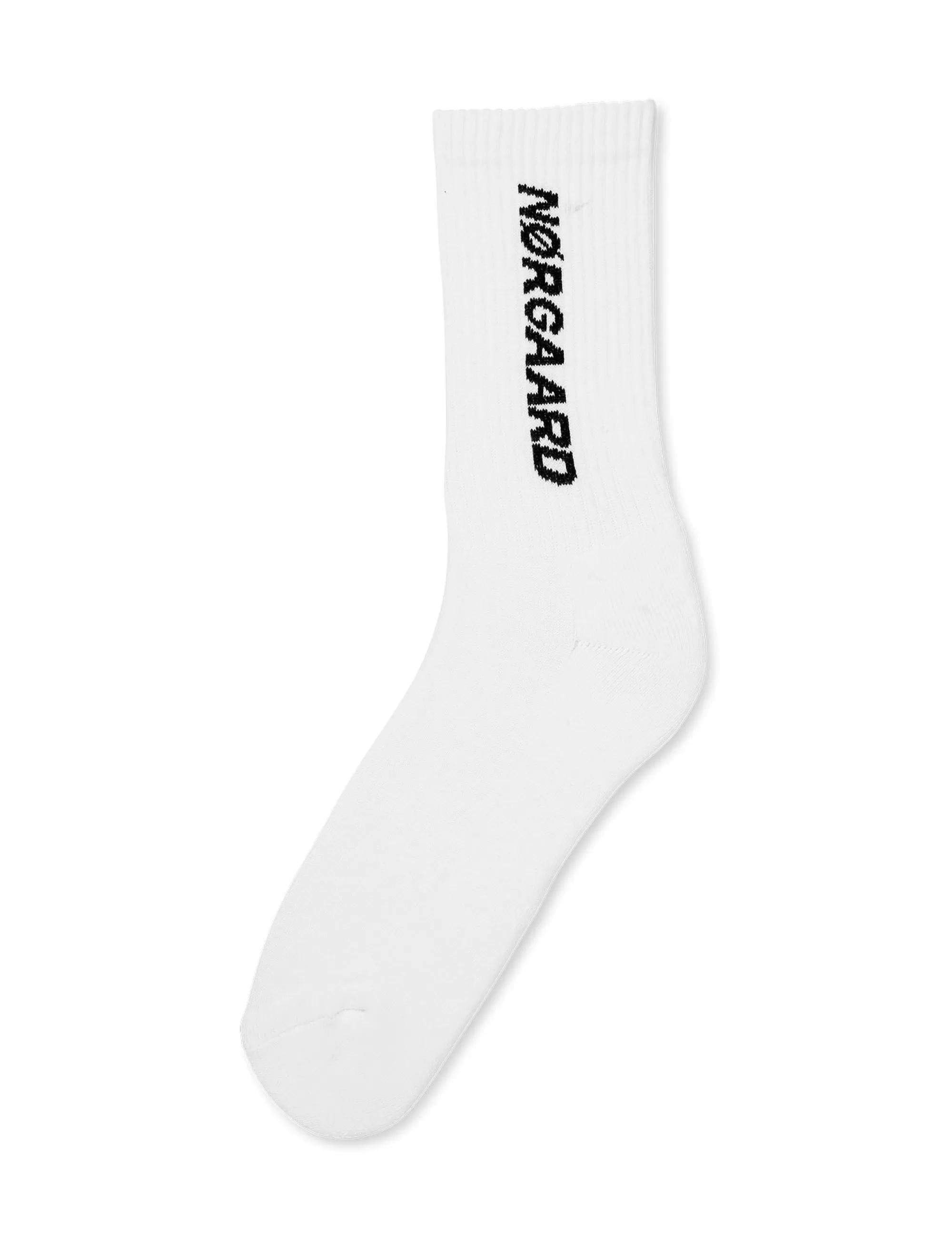 MADS NØRGAARD Cotton Tennis MN Classic Sock White Store