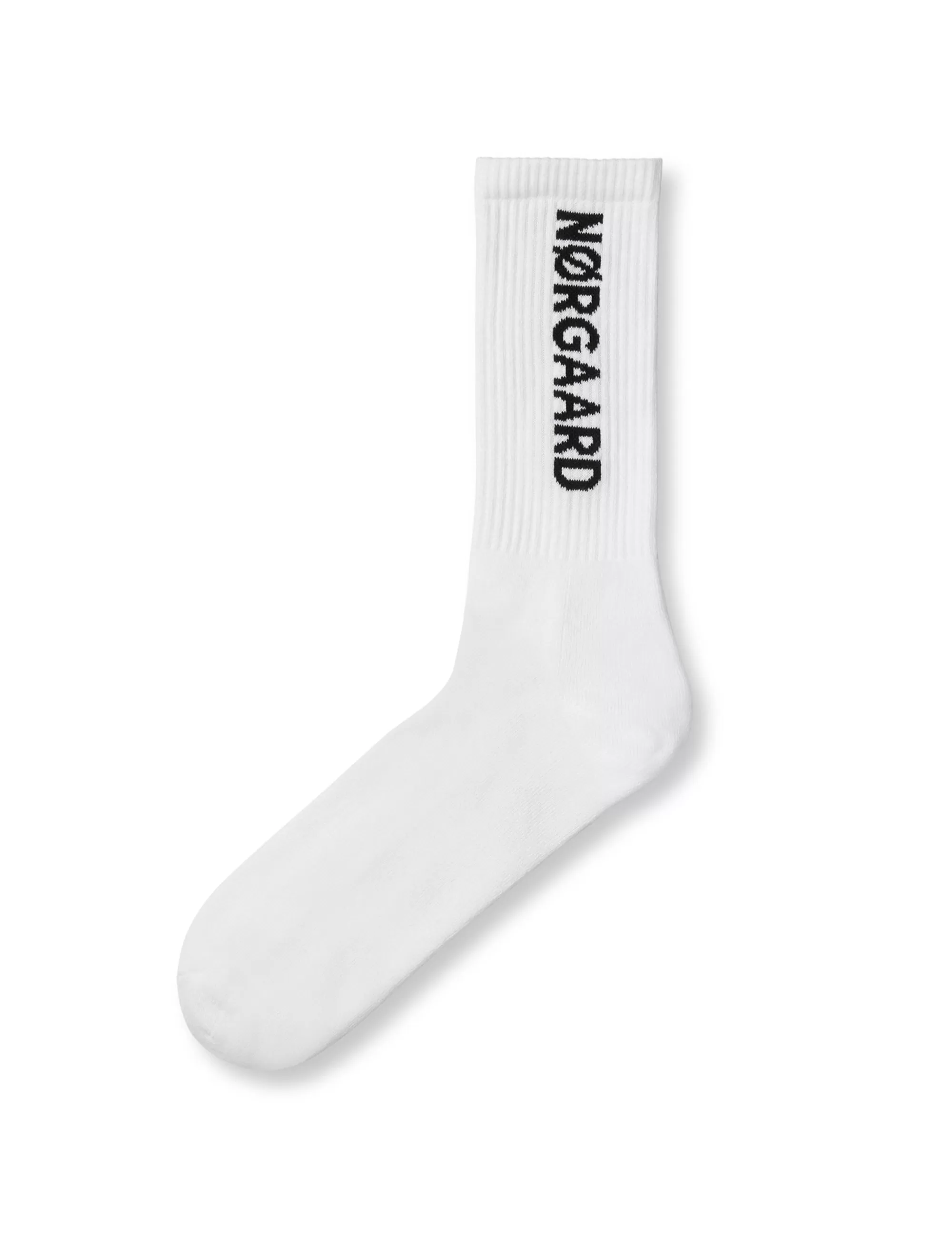 MADS NØRGAARD Cotton Tennis MN Classic Sock White Best