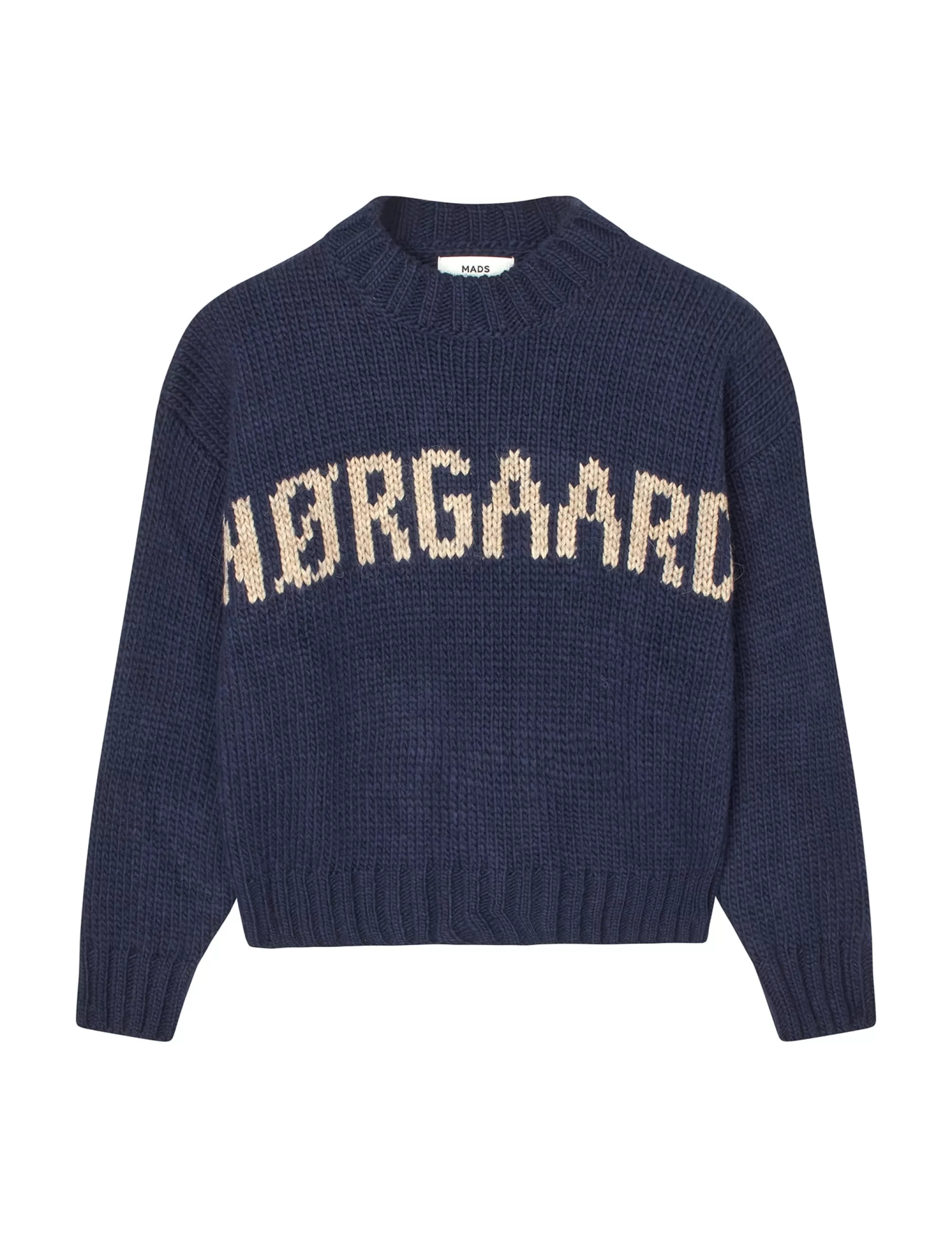 MADS NØRGAARD Crash Tilonina Sweater Deep Well/Nature Melange Outlet