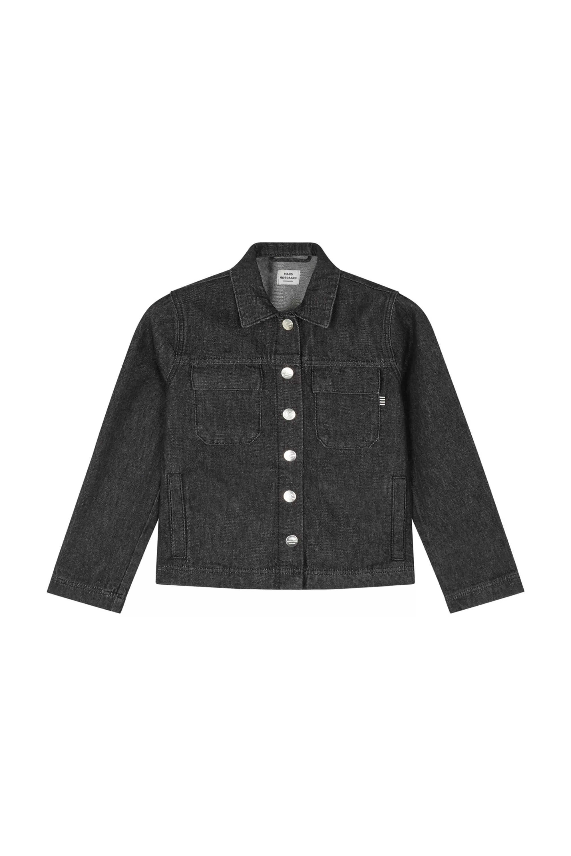 MADS NØRGAARD Dark Denim Jiva Jacket Black Shop