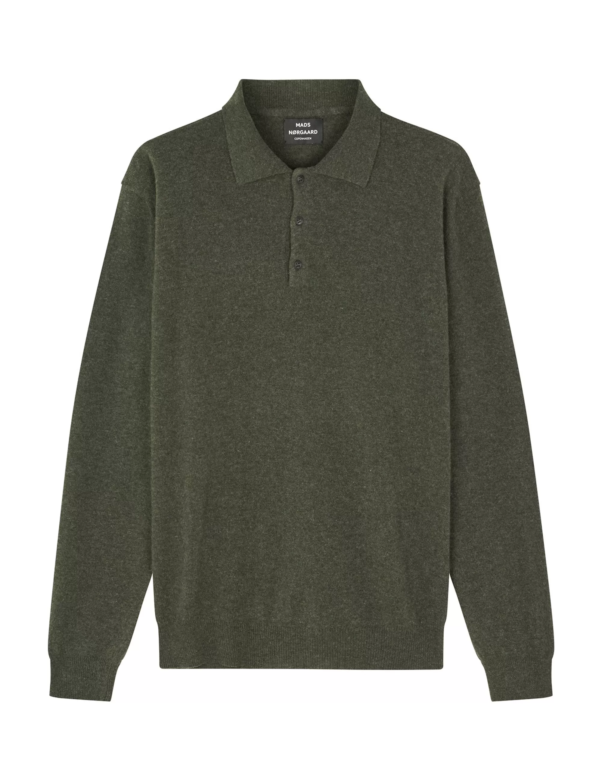 MADS NØRGAARD Eco Wool Tristan Knit Beluga Outlet