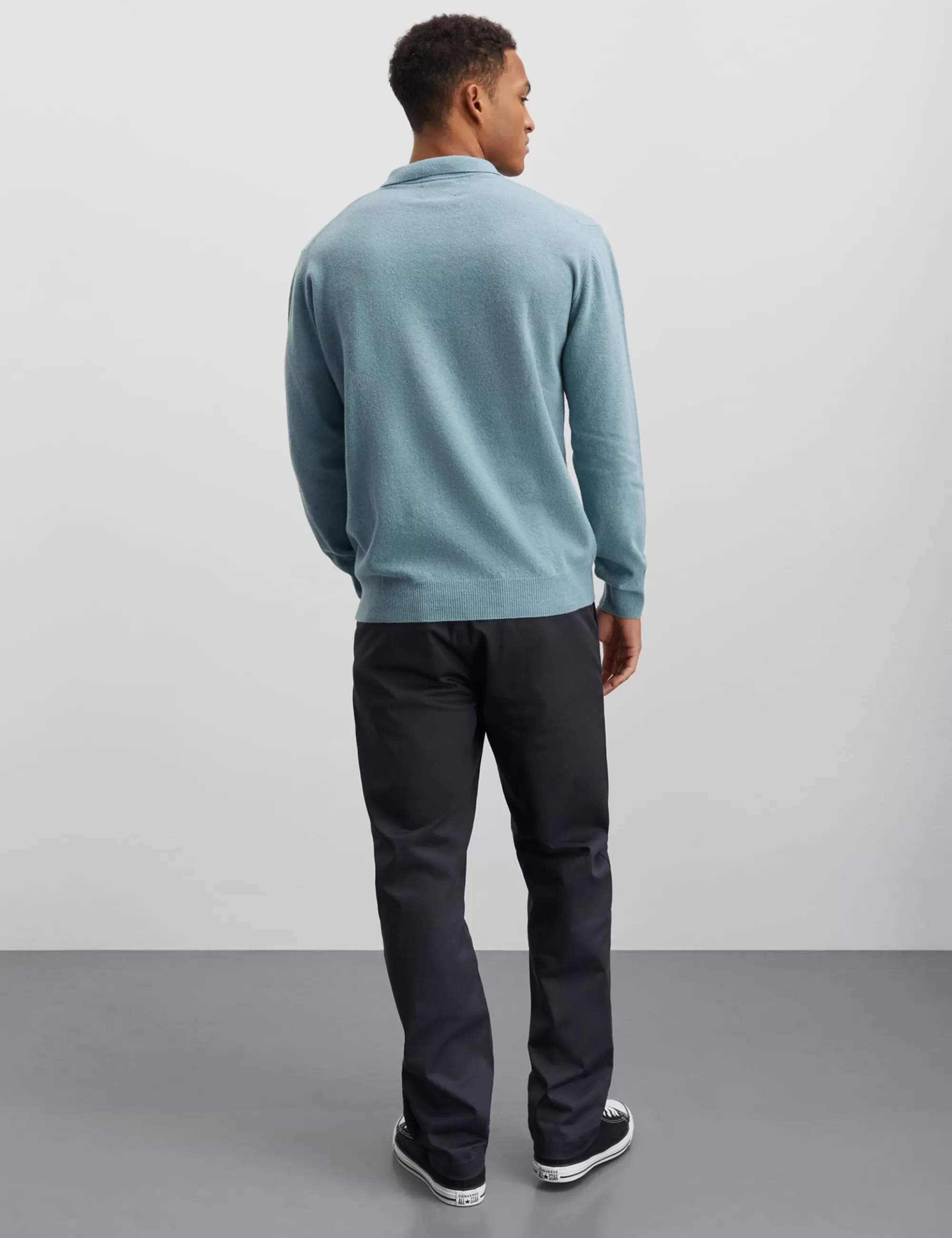 MADS NØRGAARD Eco Wool Tristan Knit Slate Best Sale