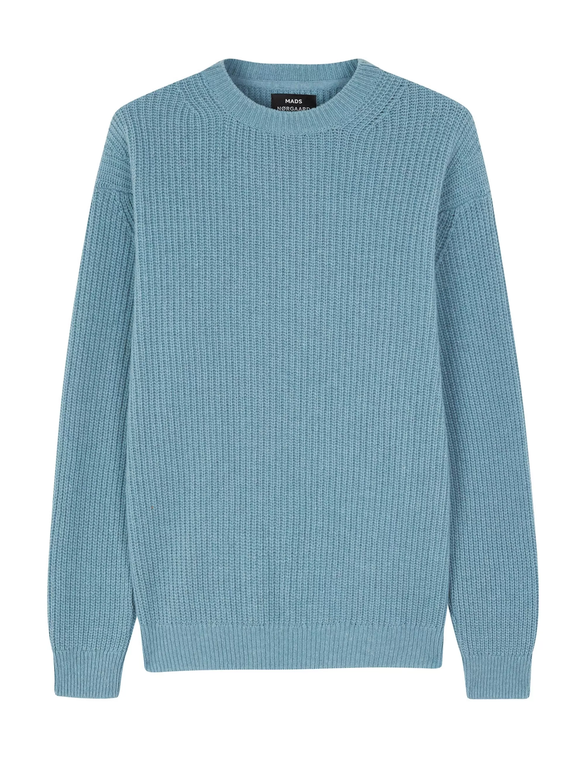 MADS NØRGAARD Eco Wool Vilhelm Knit Slate Best