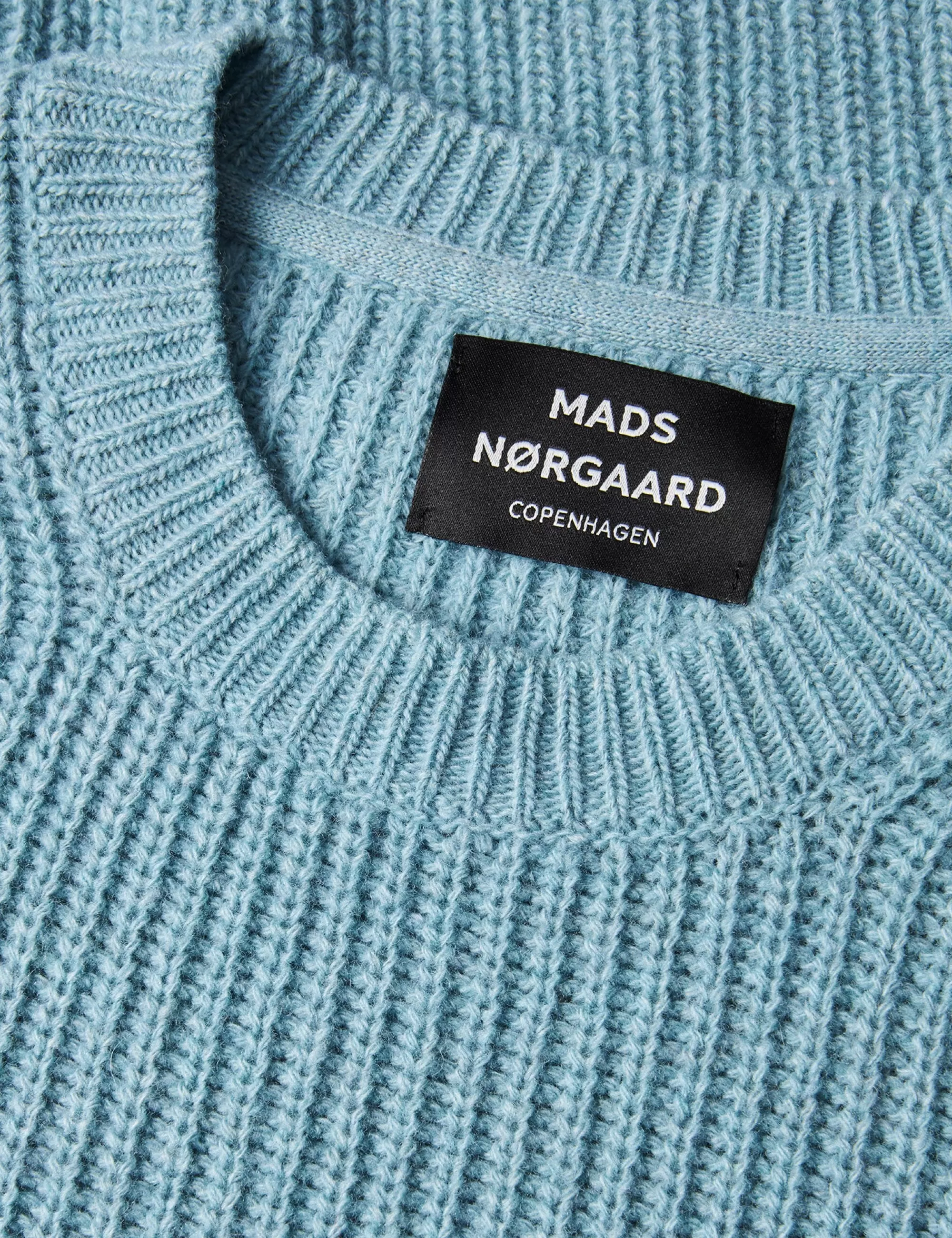 MADS NØRGAARD Eco Wool Vilhelm Knit Slate Best