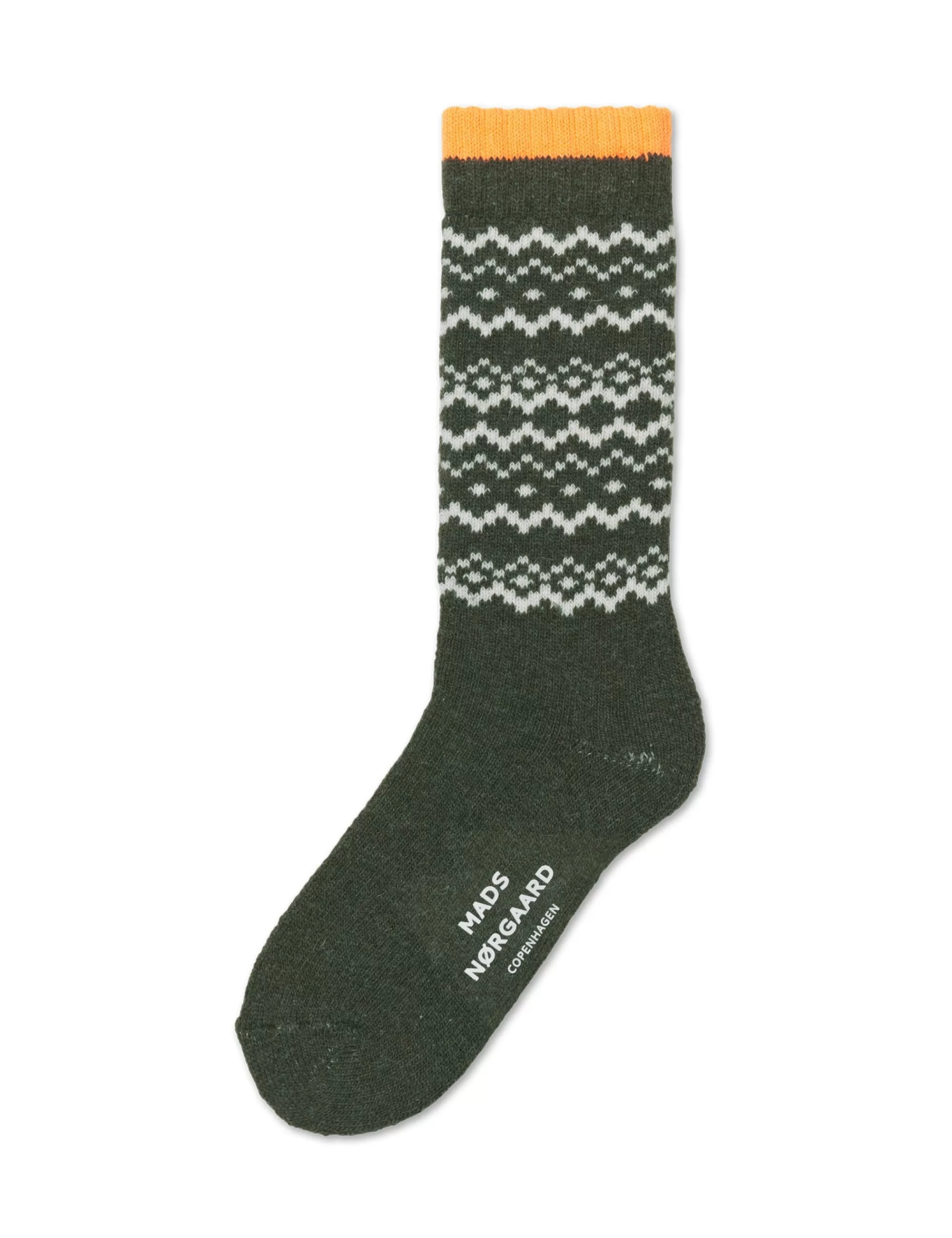 MADS NØRGAARD Iceland Sali Sock Martini Olive Online