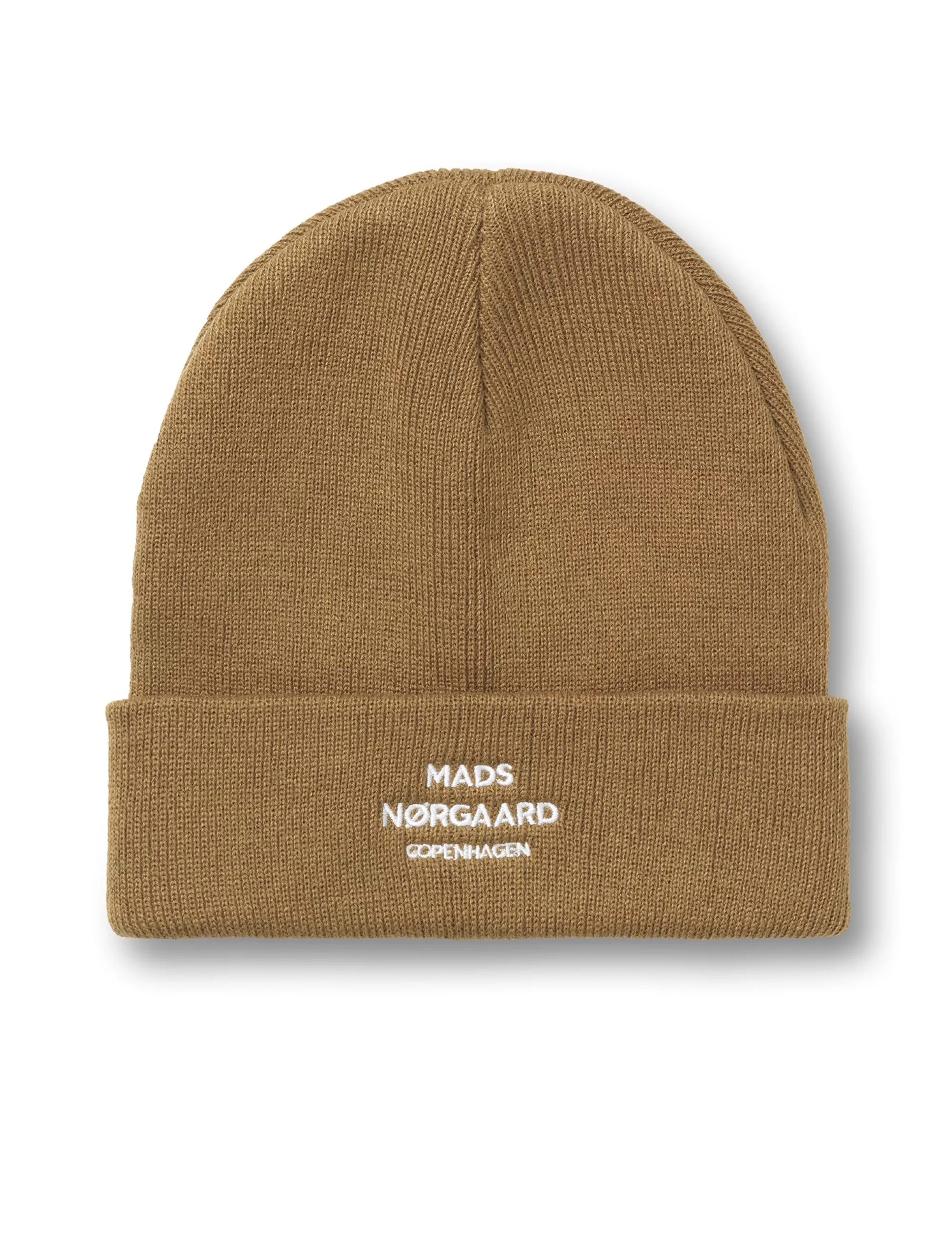 MADS NØRGAARD Isak Logo Ambas Beanie Lead Gray Shop