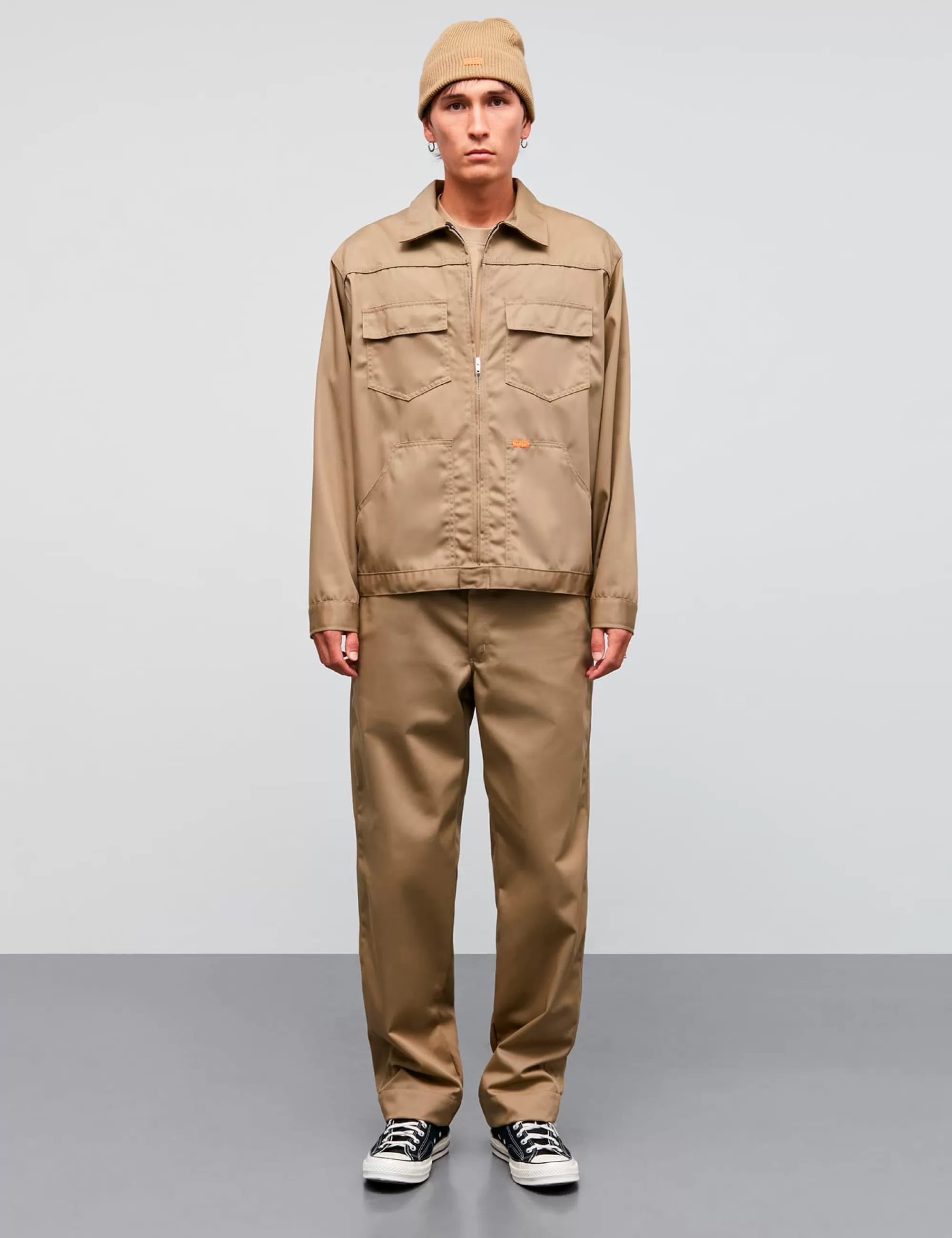 MADS NØRGAARD Kansas MN Twill Jacket Khaki Shop