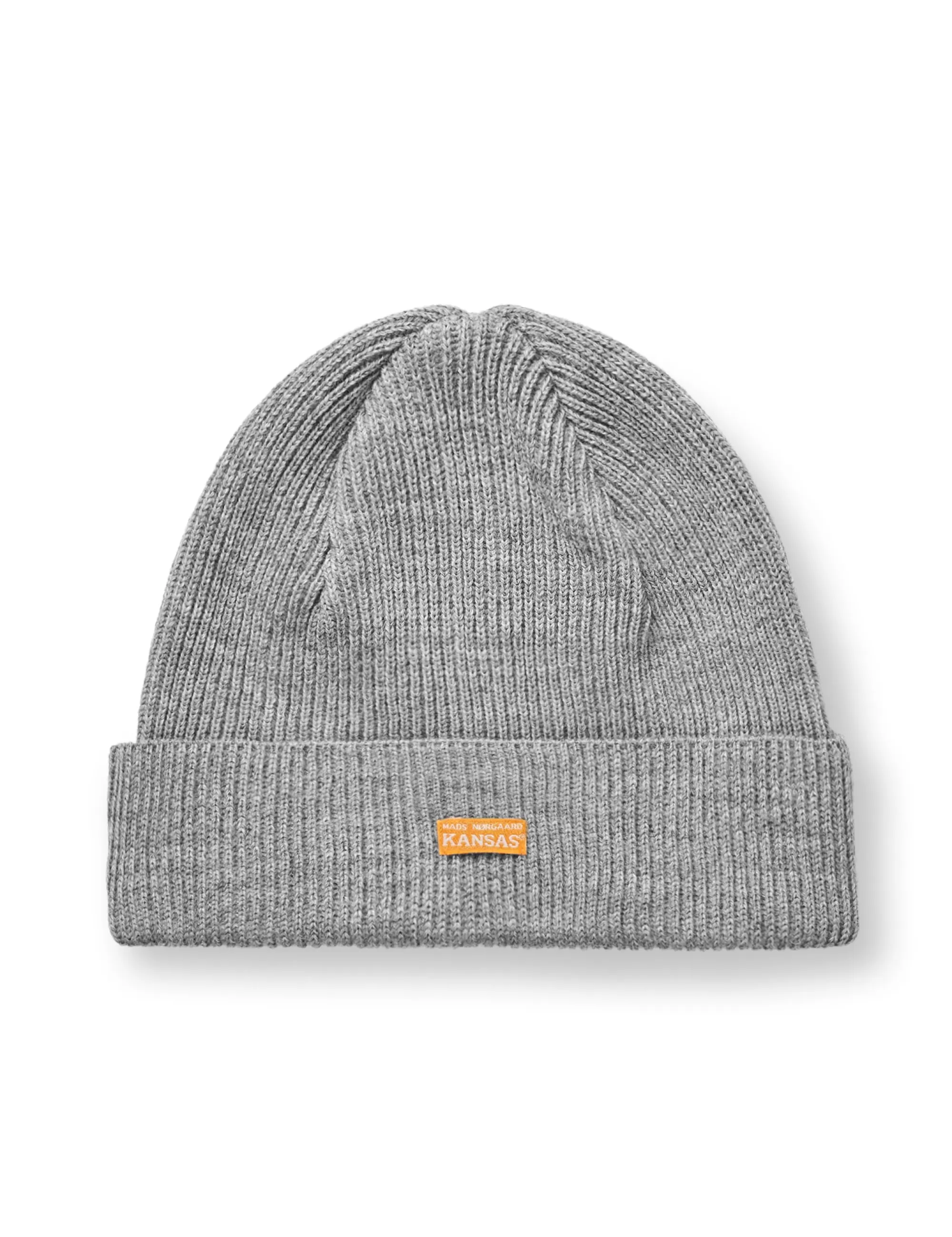 MADS NØRGAARD Kansas MN Wool Ask Beanie Grey Melange Sale