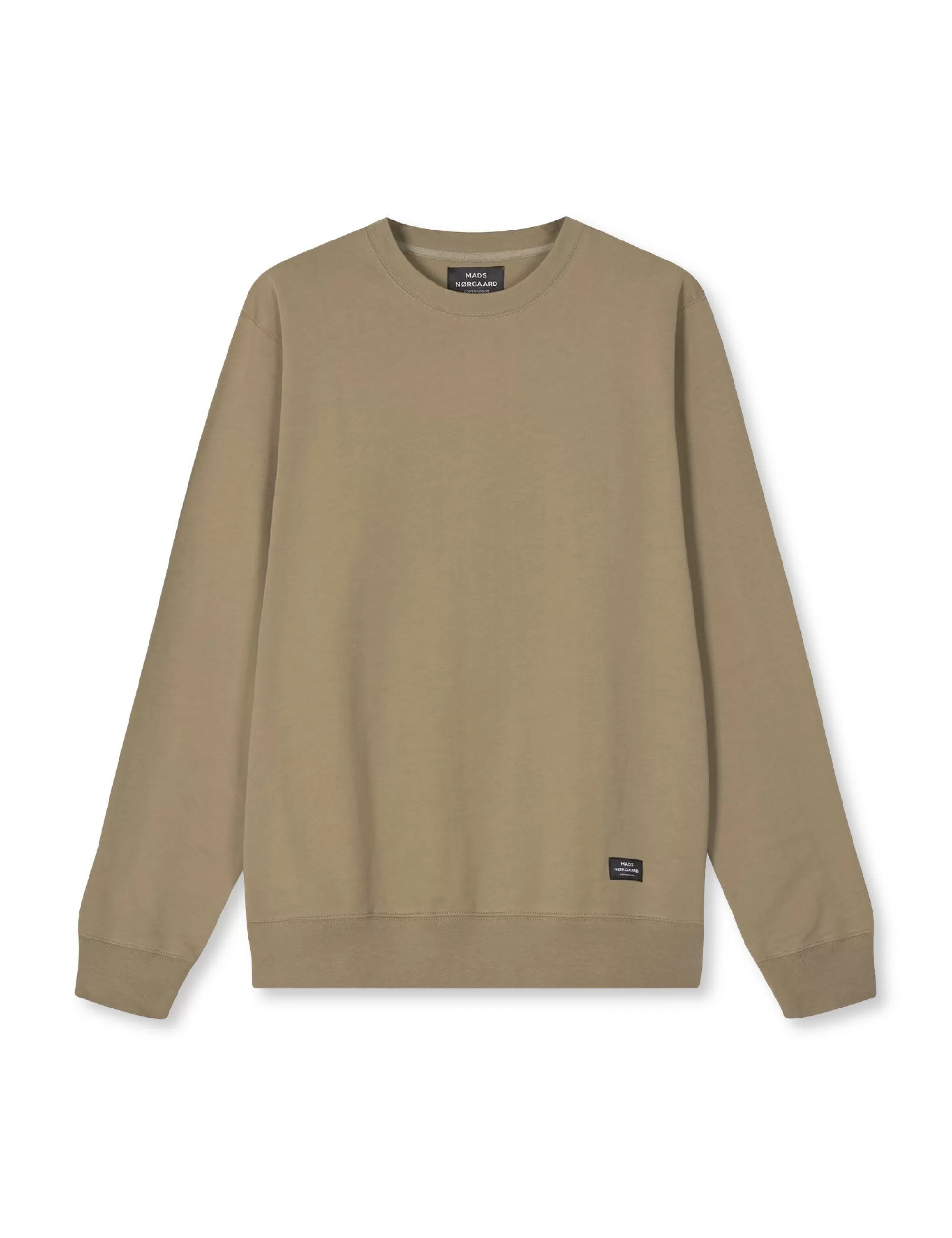 MADS NØRGAARD Light Terry Asker Sweat Silver Sage Cheap