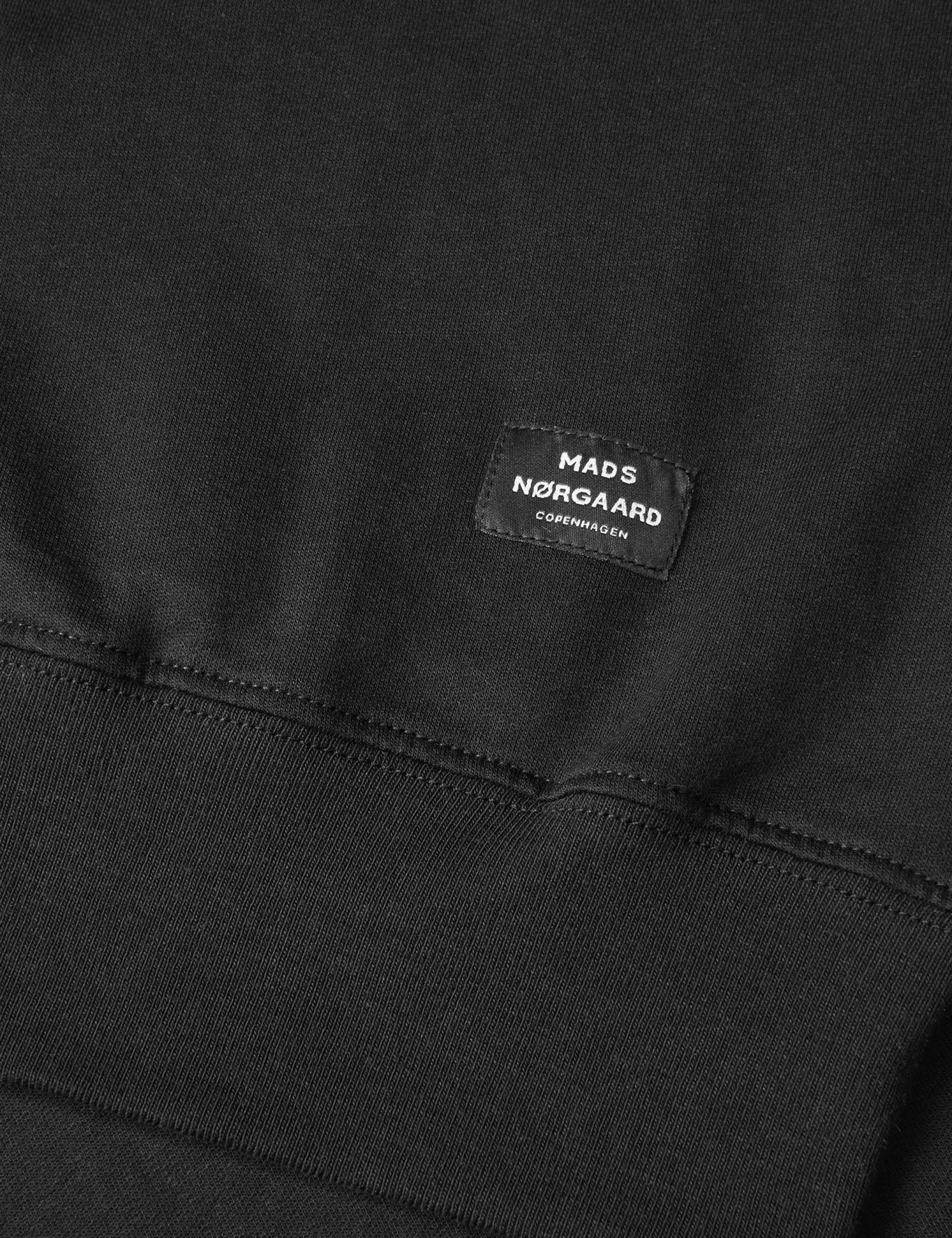 MADS NØRGAARD Light Terry Asker Sweat Black Store