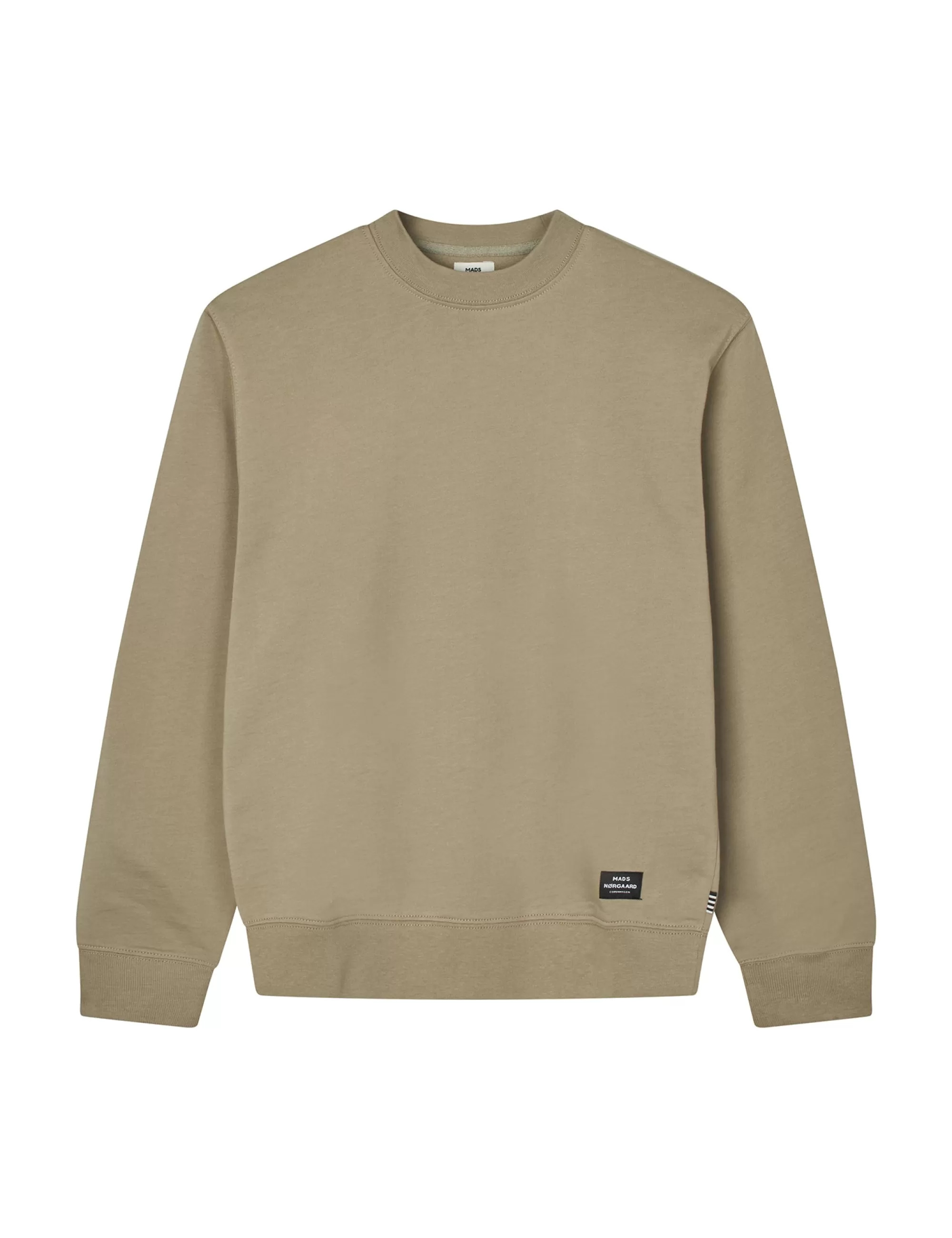 MADS NØRGAARD Light Terry Solo Sweatshirt Silver Sage Best