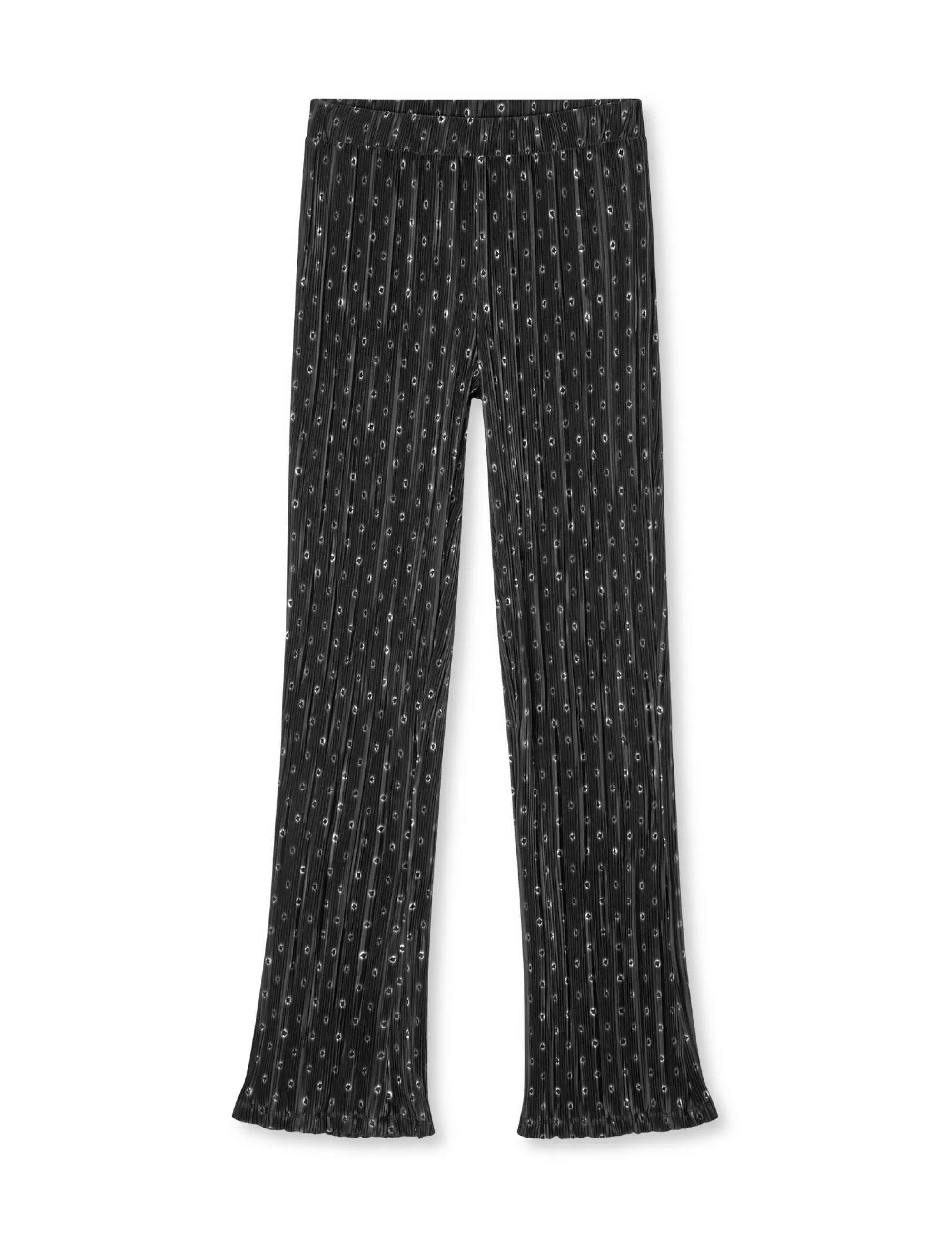 MADS NØRGAARD Luno Ura Pants AOP Scribble Dot AOP/Black Fashion