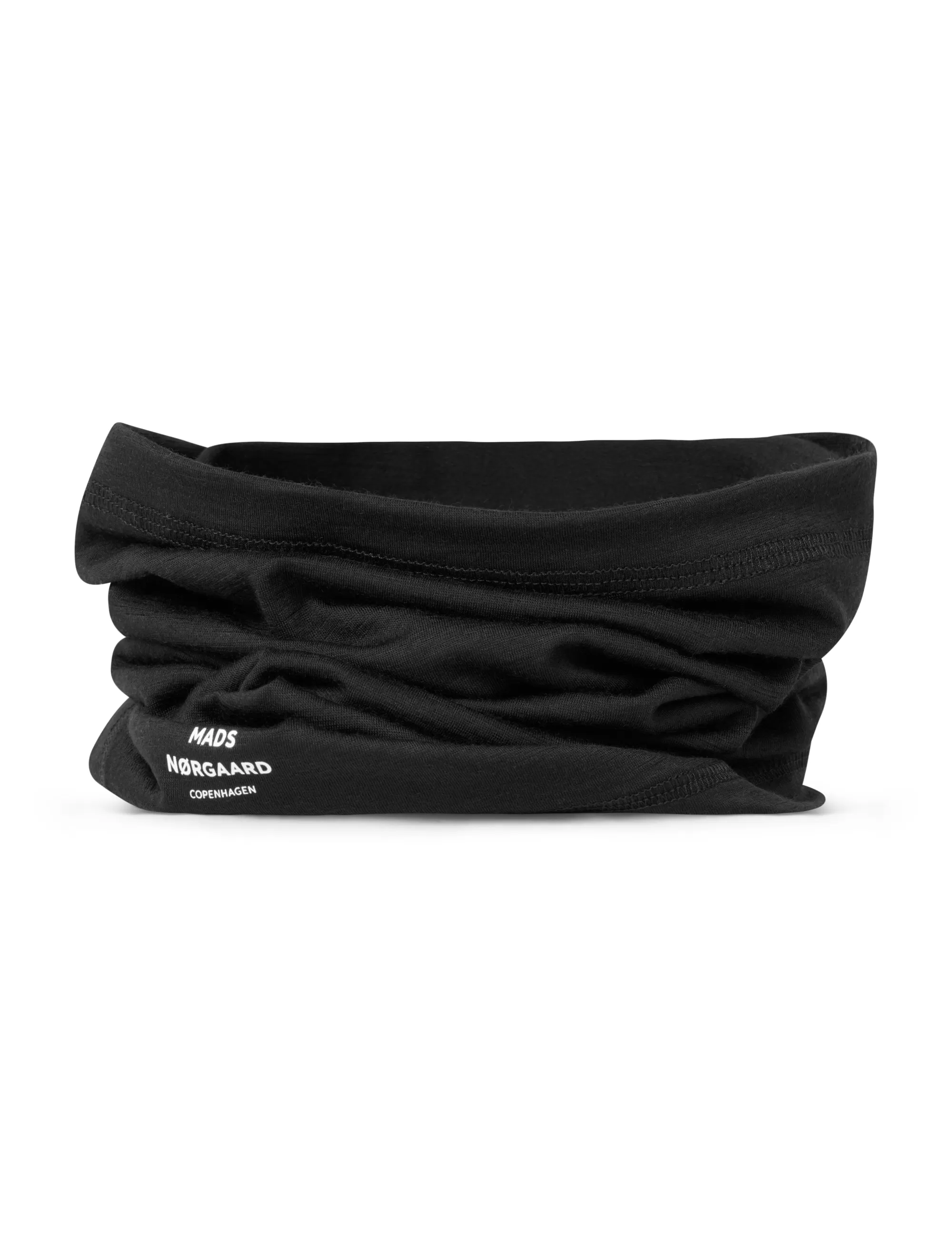 MADS NØRGAARD Merino Single Arctic Neck Gaiter Black Fashion