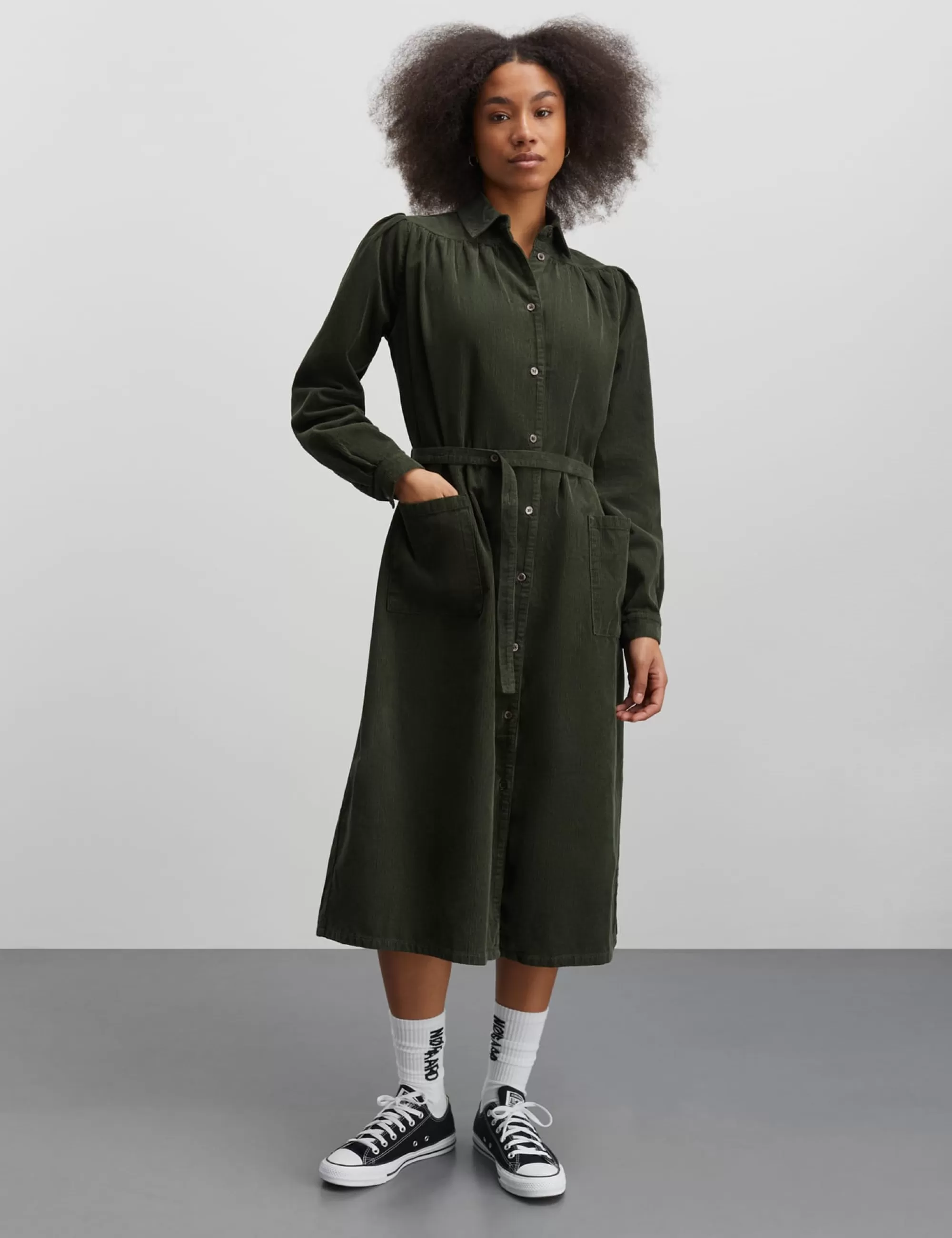 MADS NØRGAARD Mini Cord Cana Dress Rosin Discount