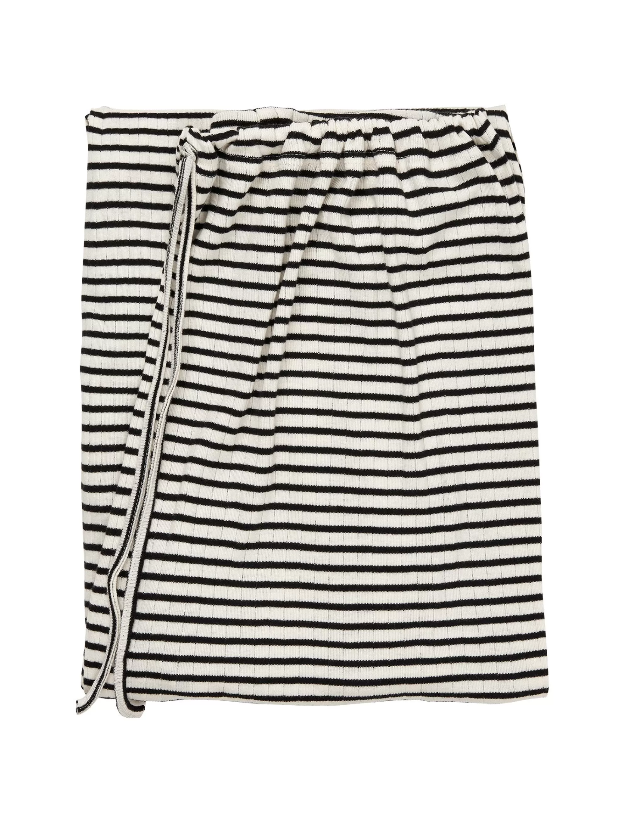 MADS NØRGAARD NPS Nova Pants NPS Stripes Ecru/Black Fashion