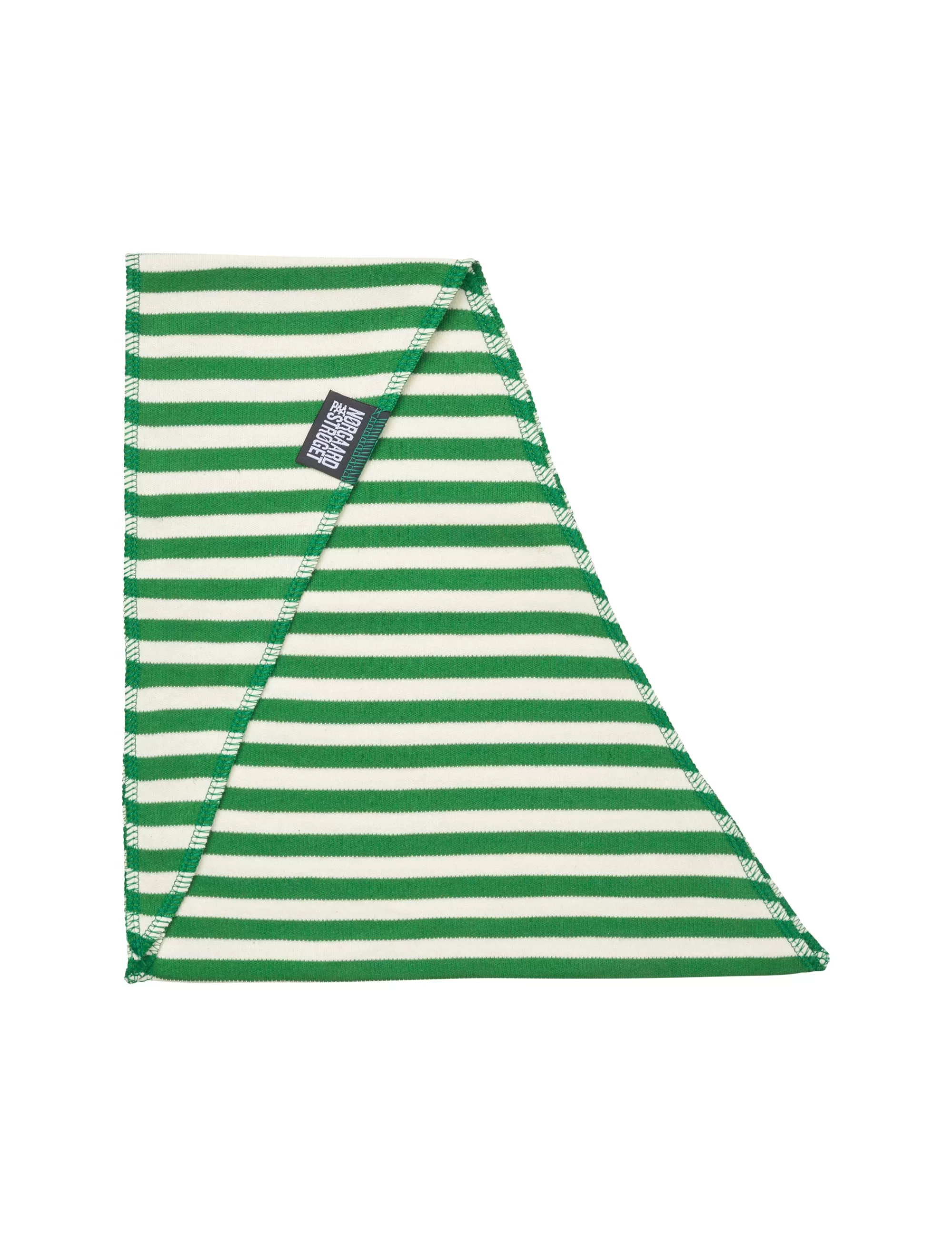 MADS NØRGAARD NPS Scarf Triangle Green/Ecru Best Sale