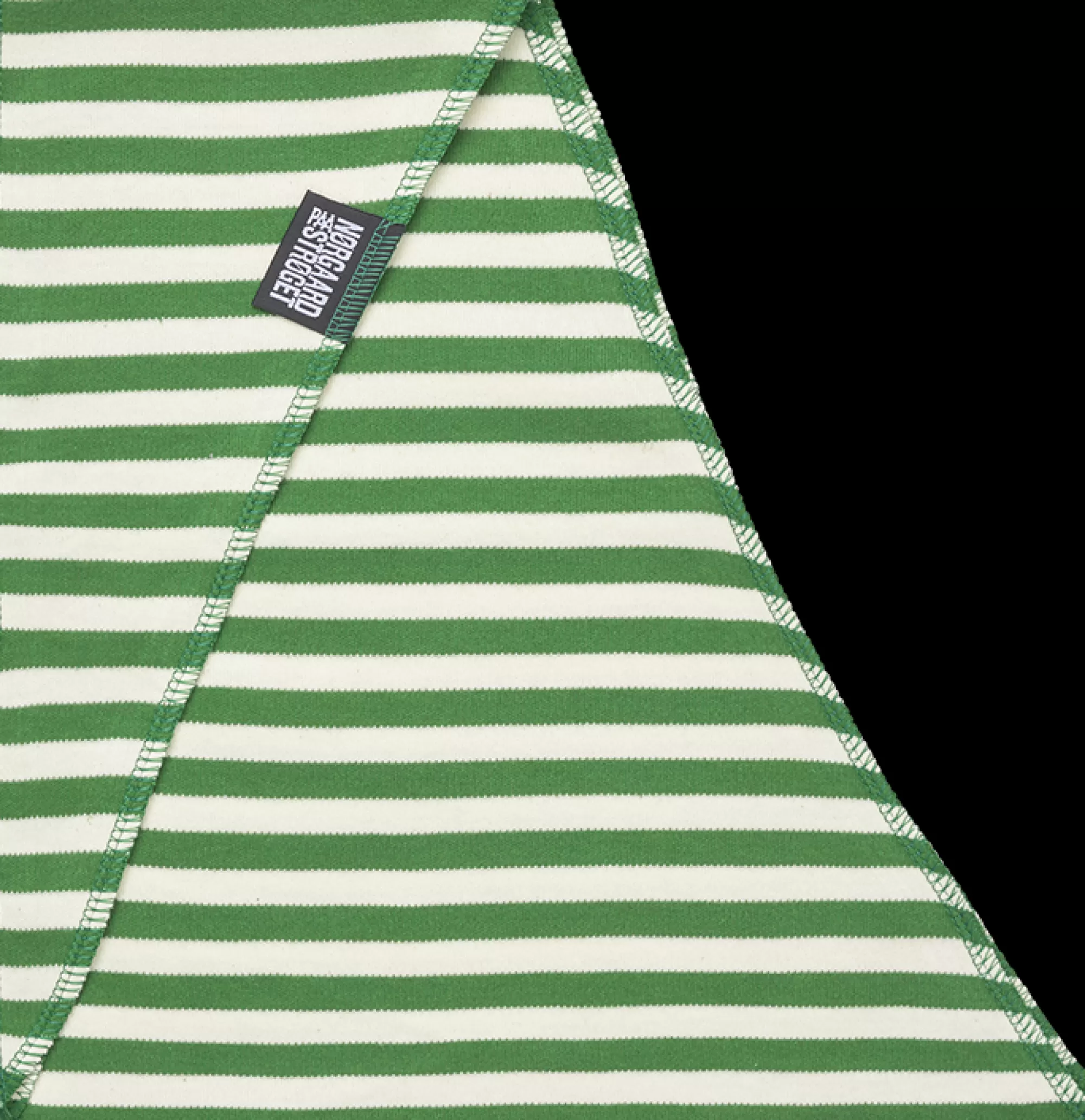 MADS NØRGAARD NPS Scarf Triangle Green/Ecru Best Sale