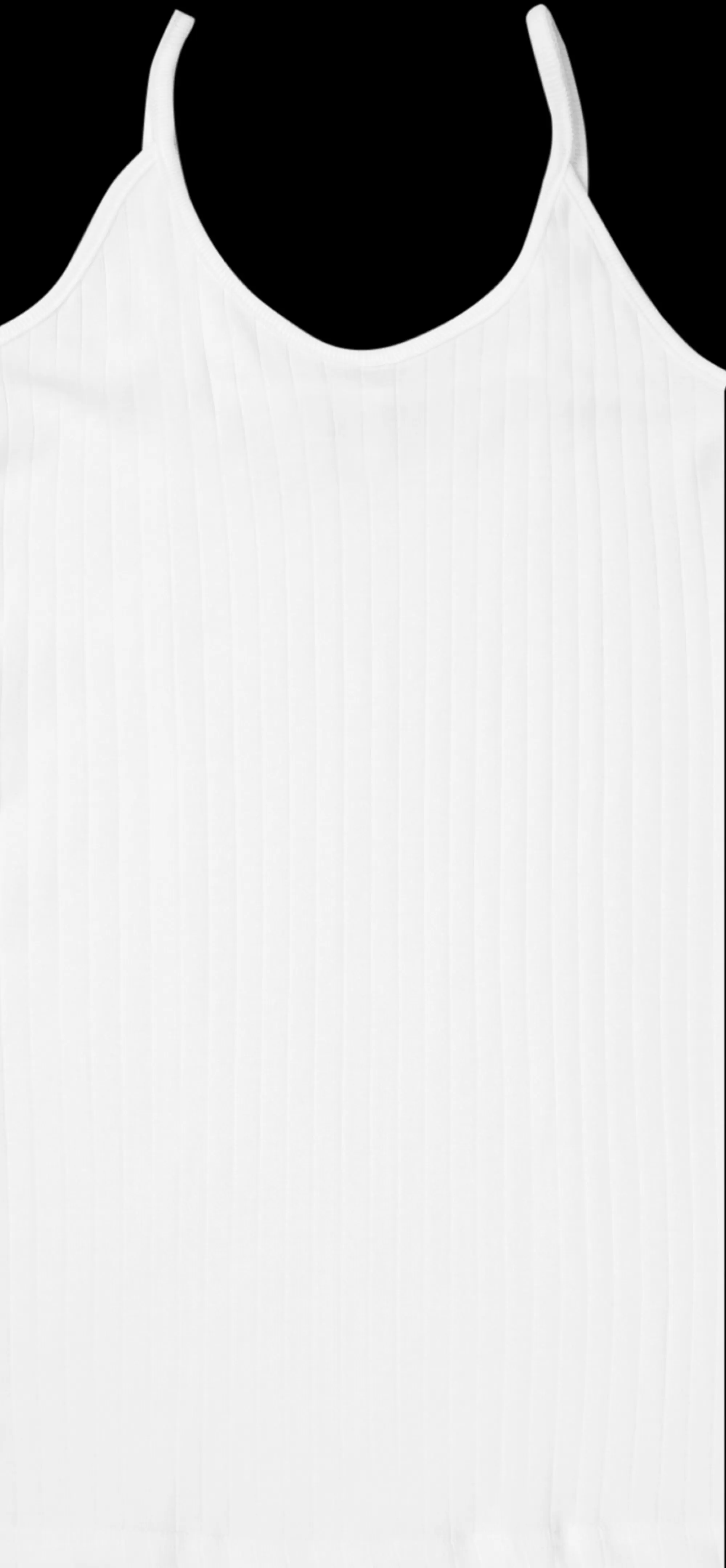 MADS NØRGAARD NPS Strap Top Solid Color White Cheap