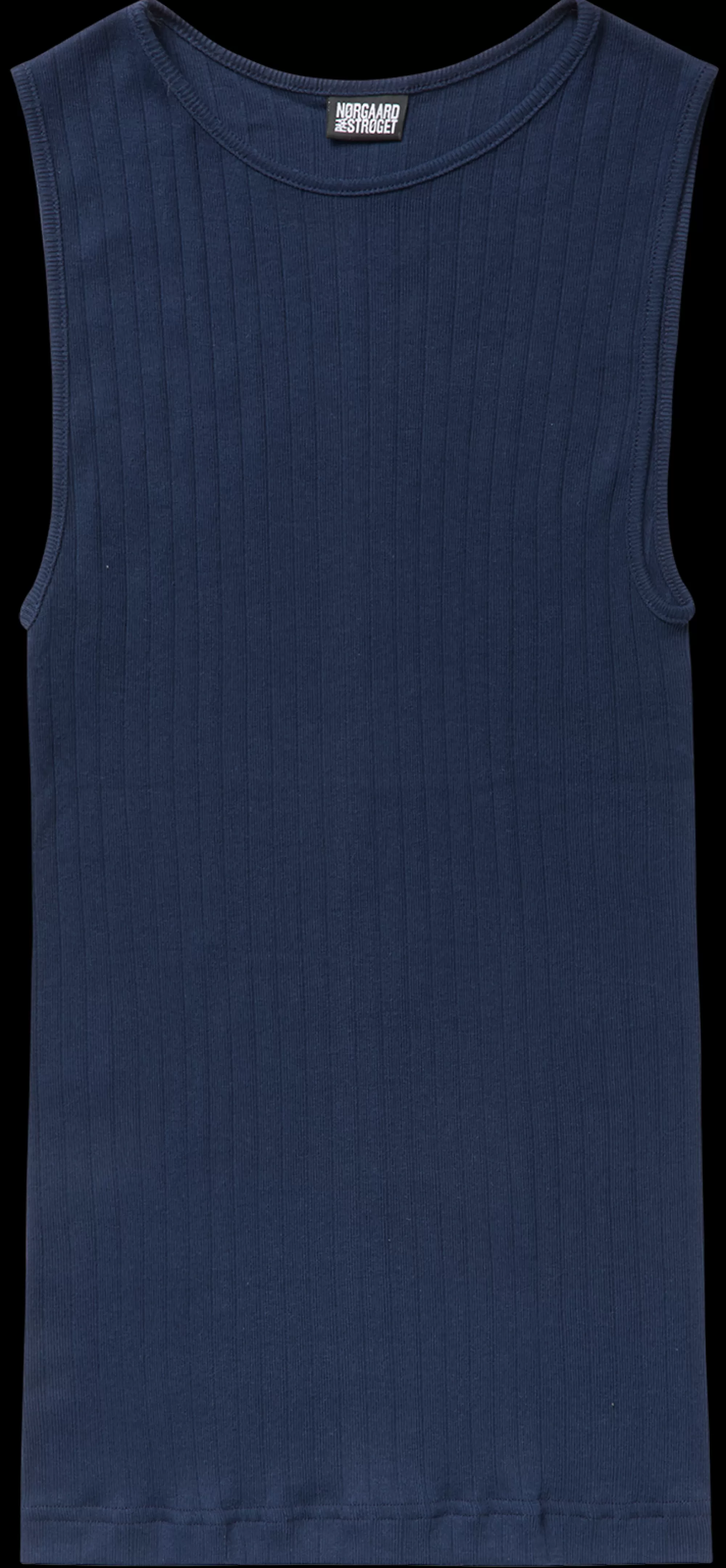 MADS NØRGAARD NPS Tank Top Solid Color Marine Cheap