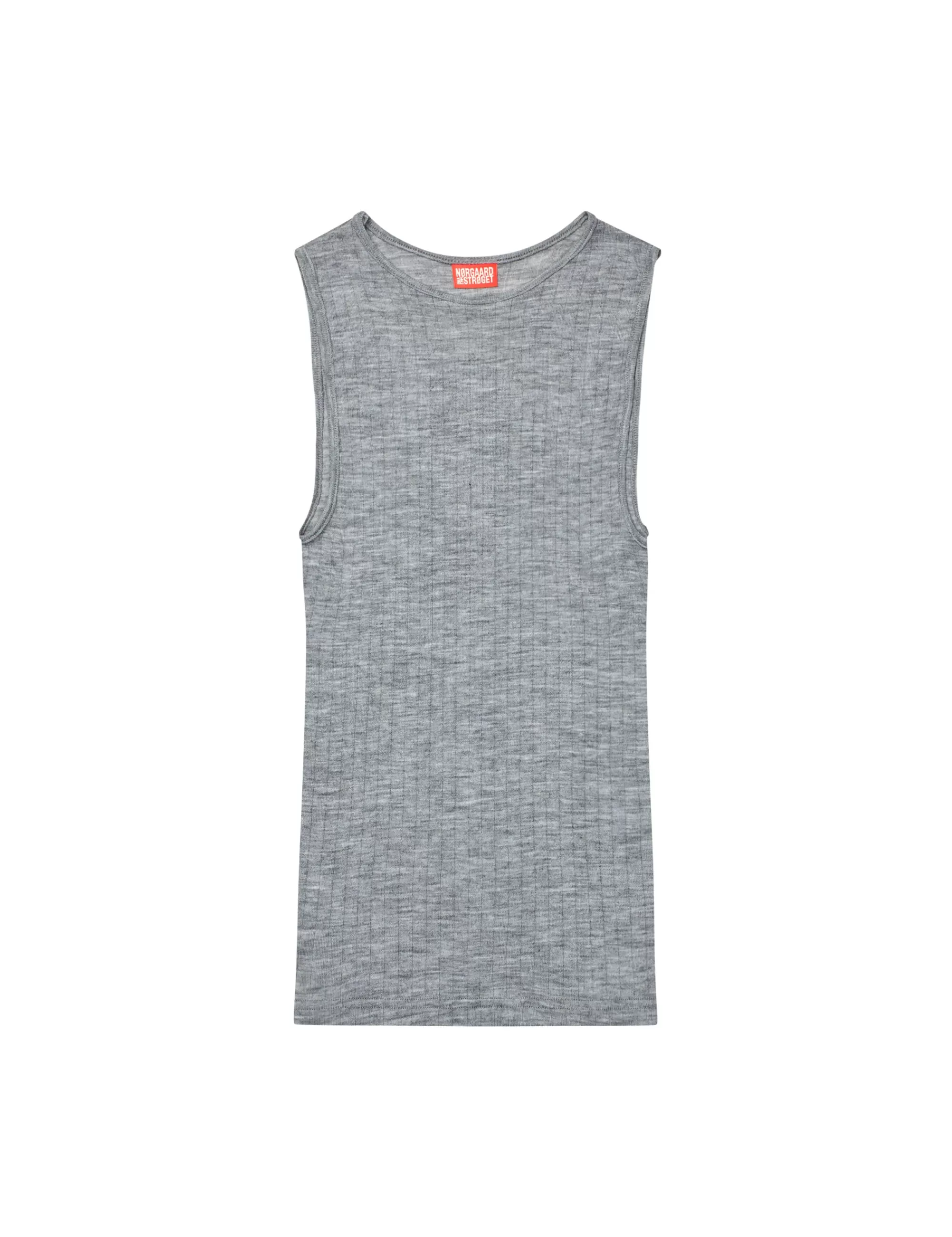 MADS NØRGAARD NPS Tank Top Wool Grey Melange Store