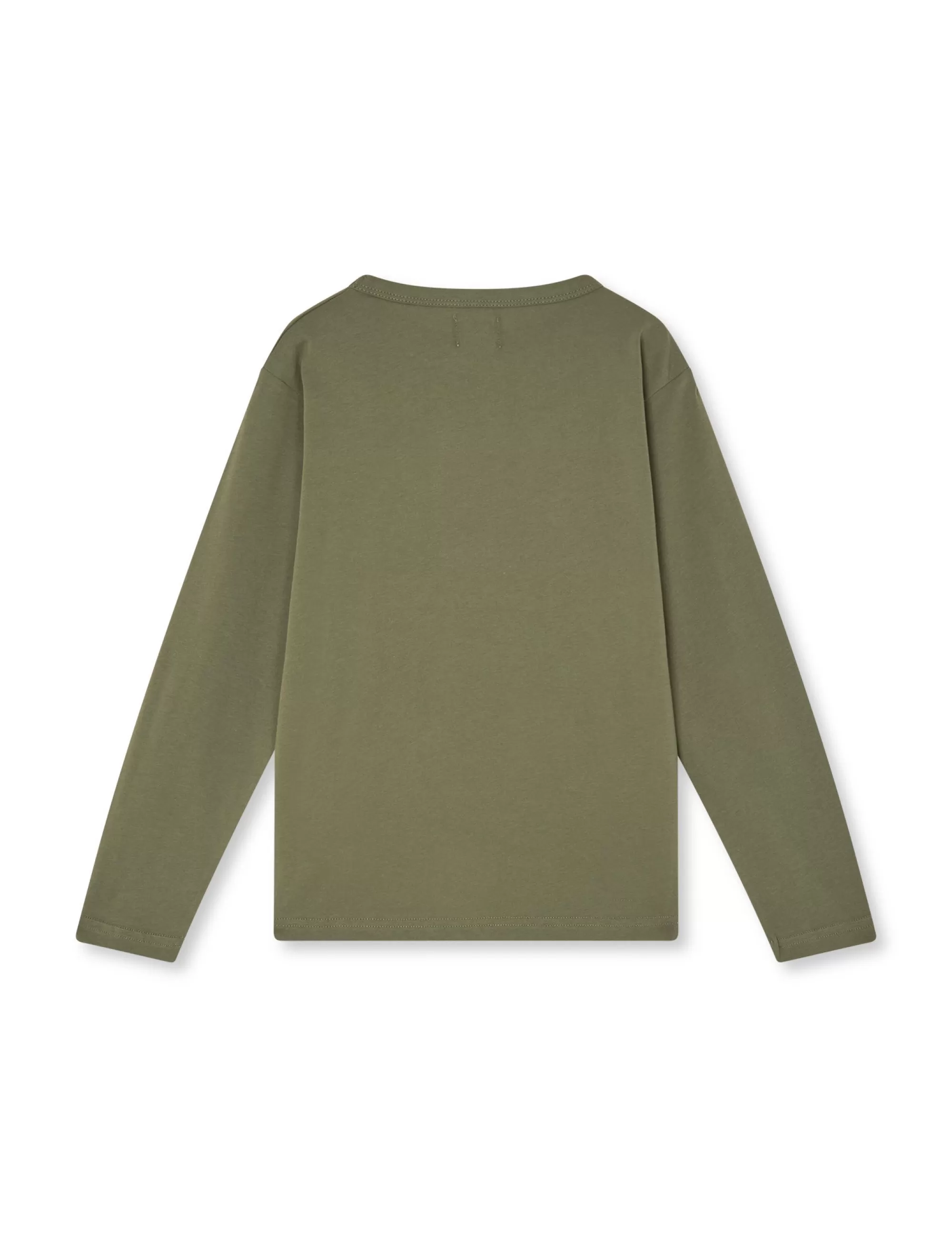 MADS NØRGAARD Organic Thorlino L/S Tee FAV Army Best Sale