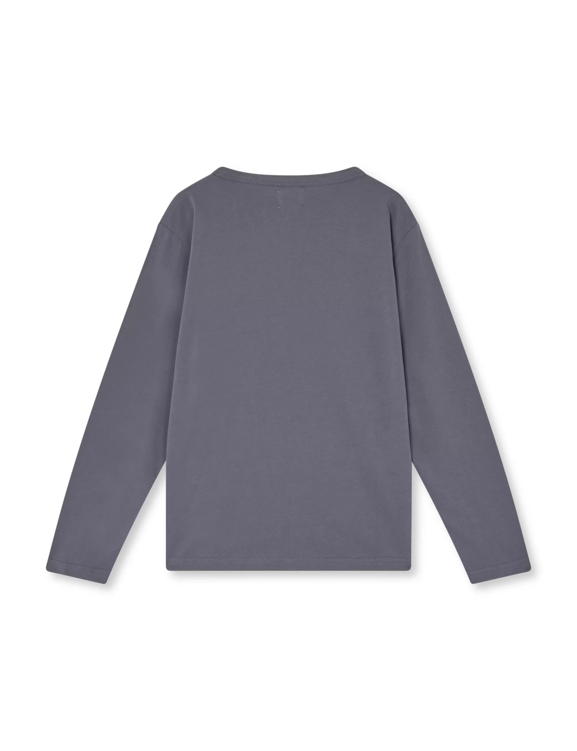 MADS NØRGAARD Organic Thorlino L/S Tee FAV Dark Grey Best