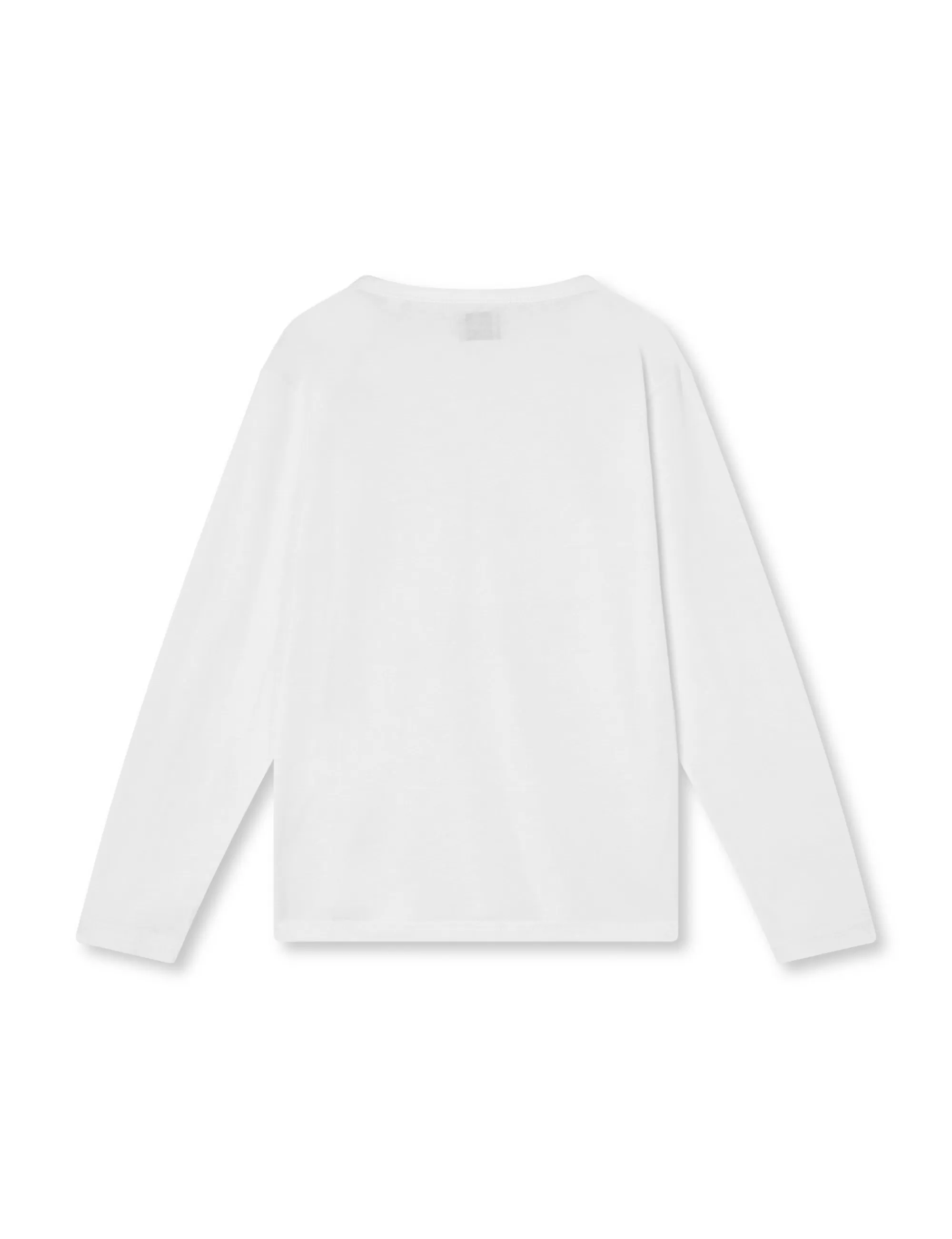 MADS NØRGAARD Organic Thorlino L/S Tee FAV White Best Sale