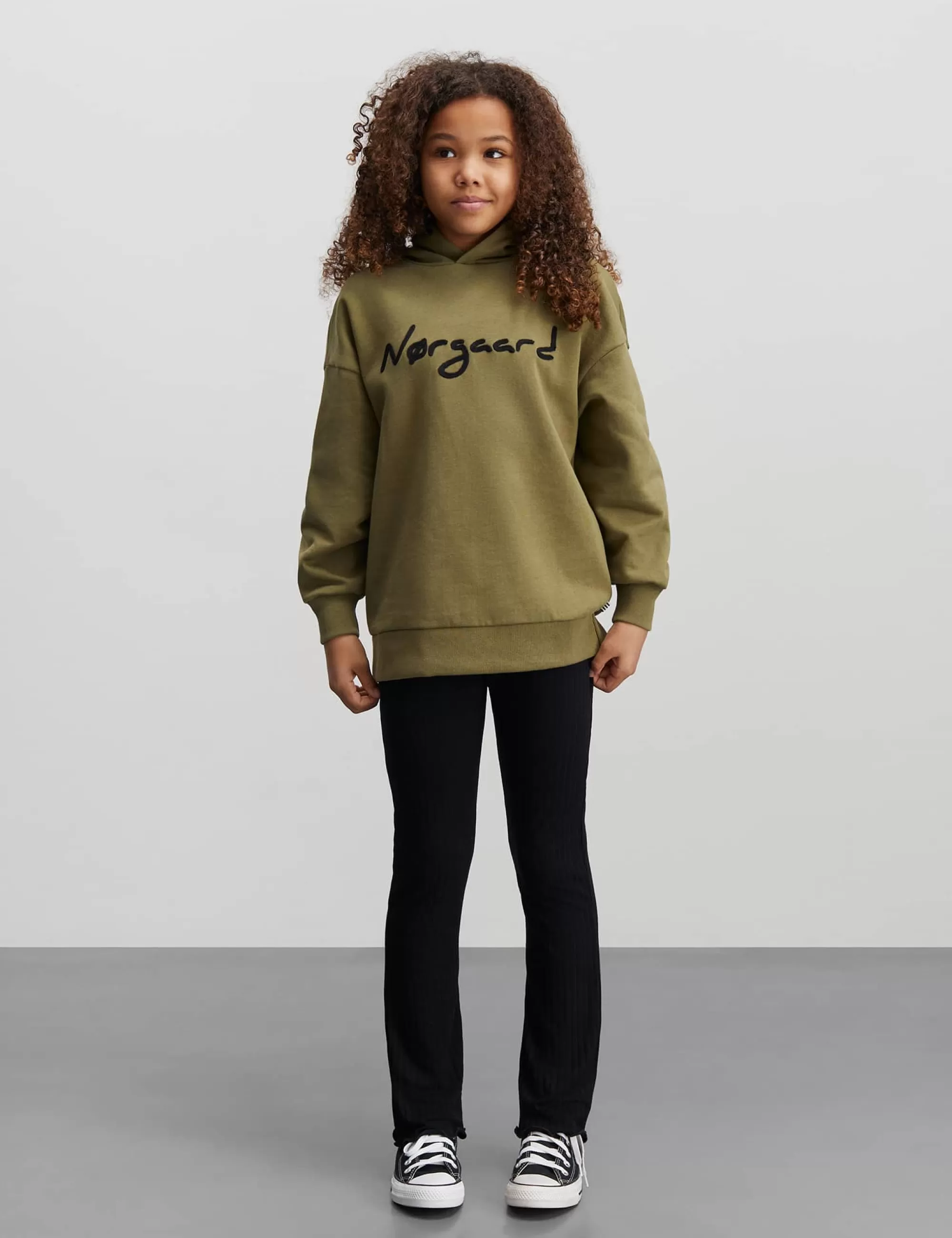 MADS NØRGAARD Organic Sweat Heidi Sweatshirt Martini Olive Cheap