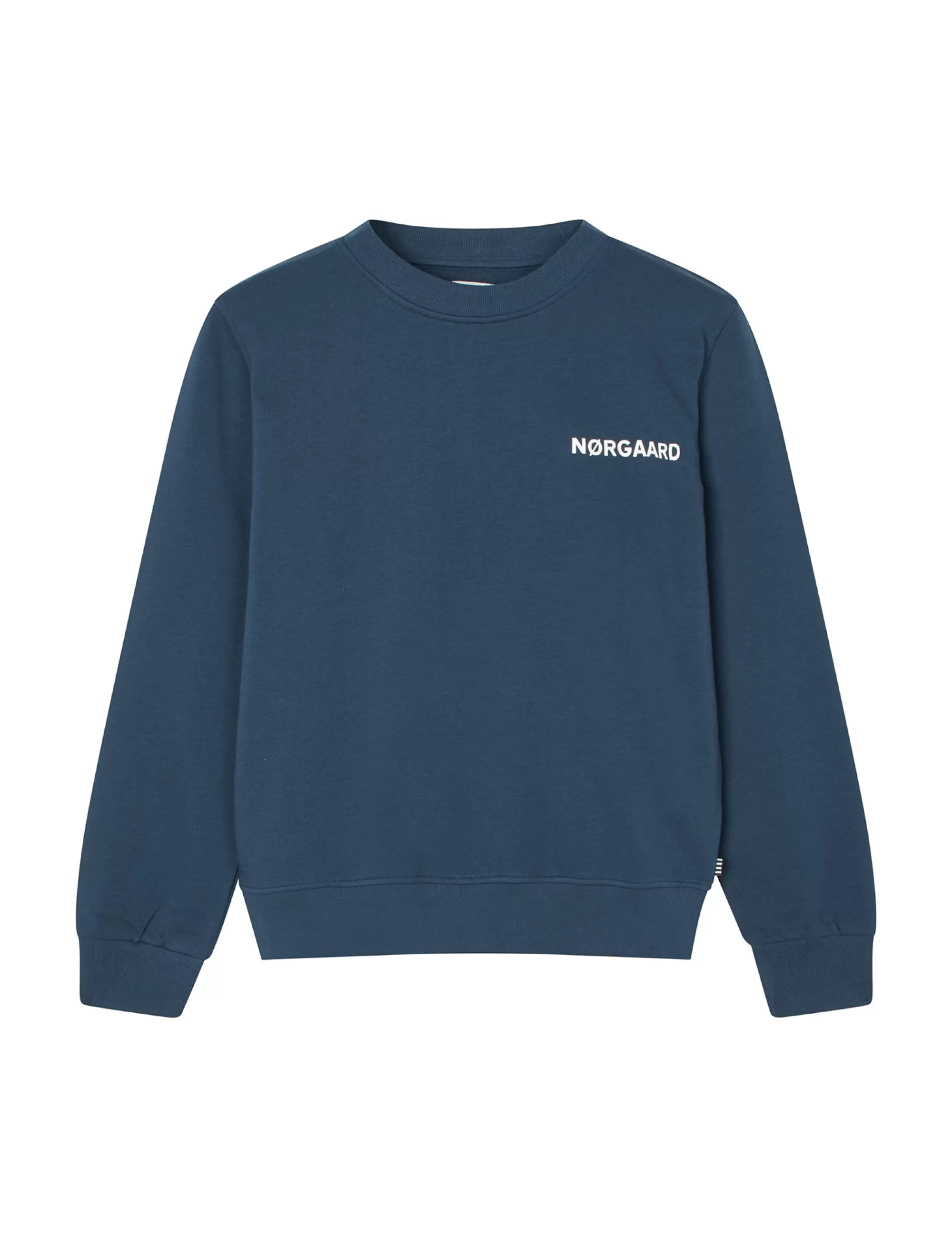 MADS NØRGAARD Organic Sweat Solo Sweatshirt Midnight Navy Outlet