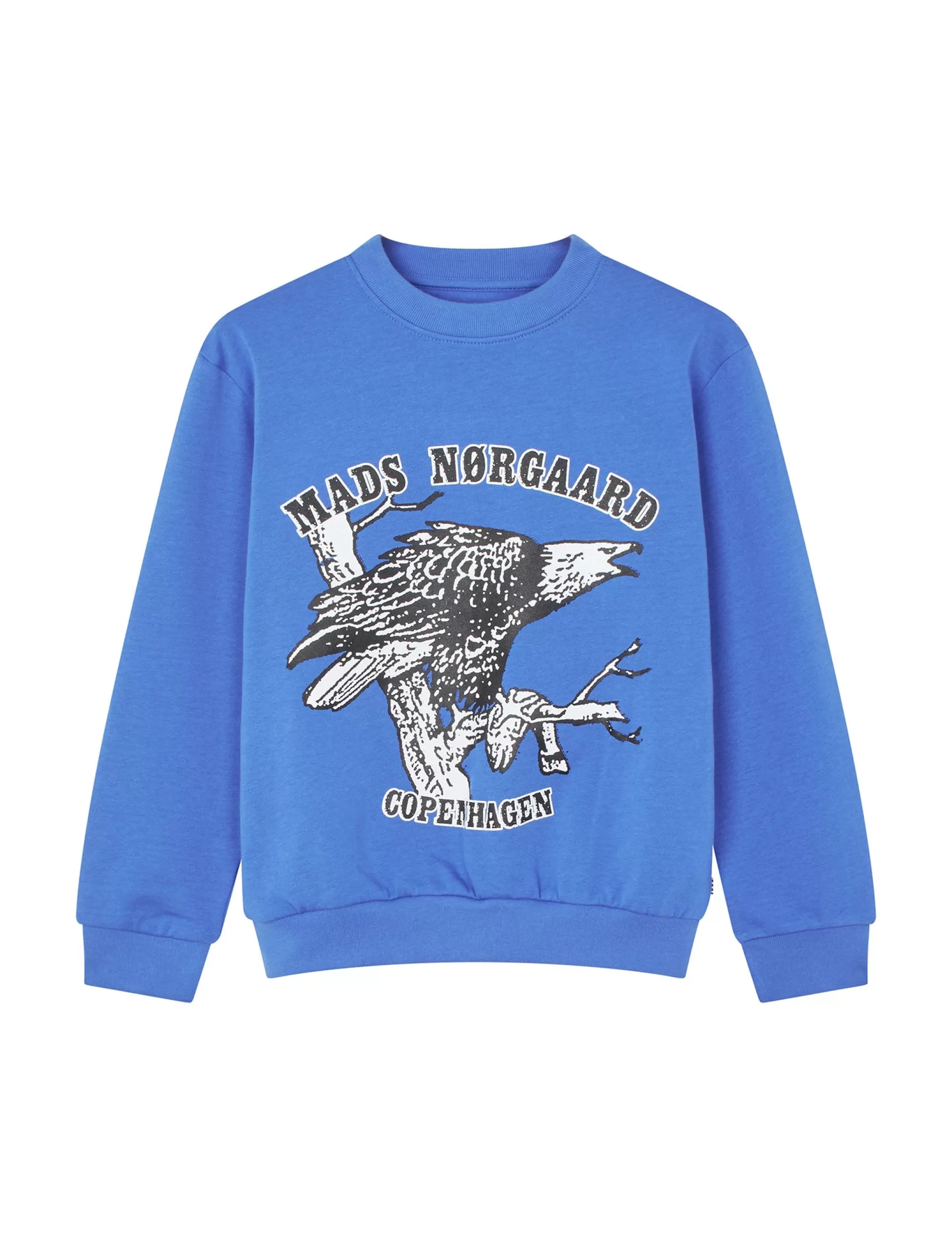 MADS NØRGAARD Organic Sweat Sonar Sweatshirt Amparo Blue Sale