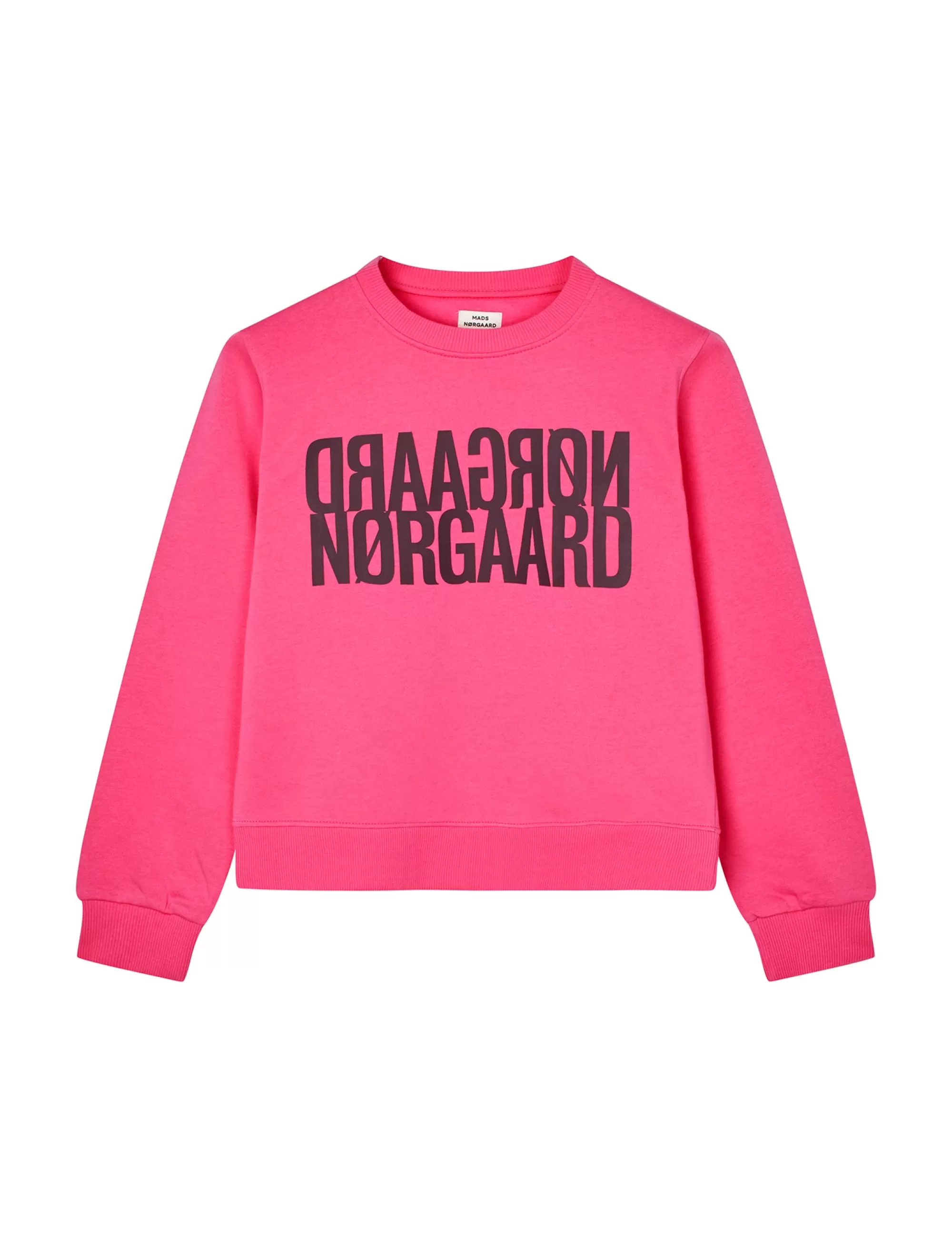 MADS NØRGAARD Organic Sweat Talinka Sweatshirt Carmine Rose Flash Sale